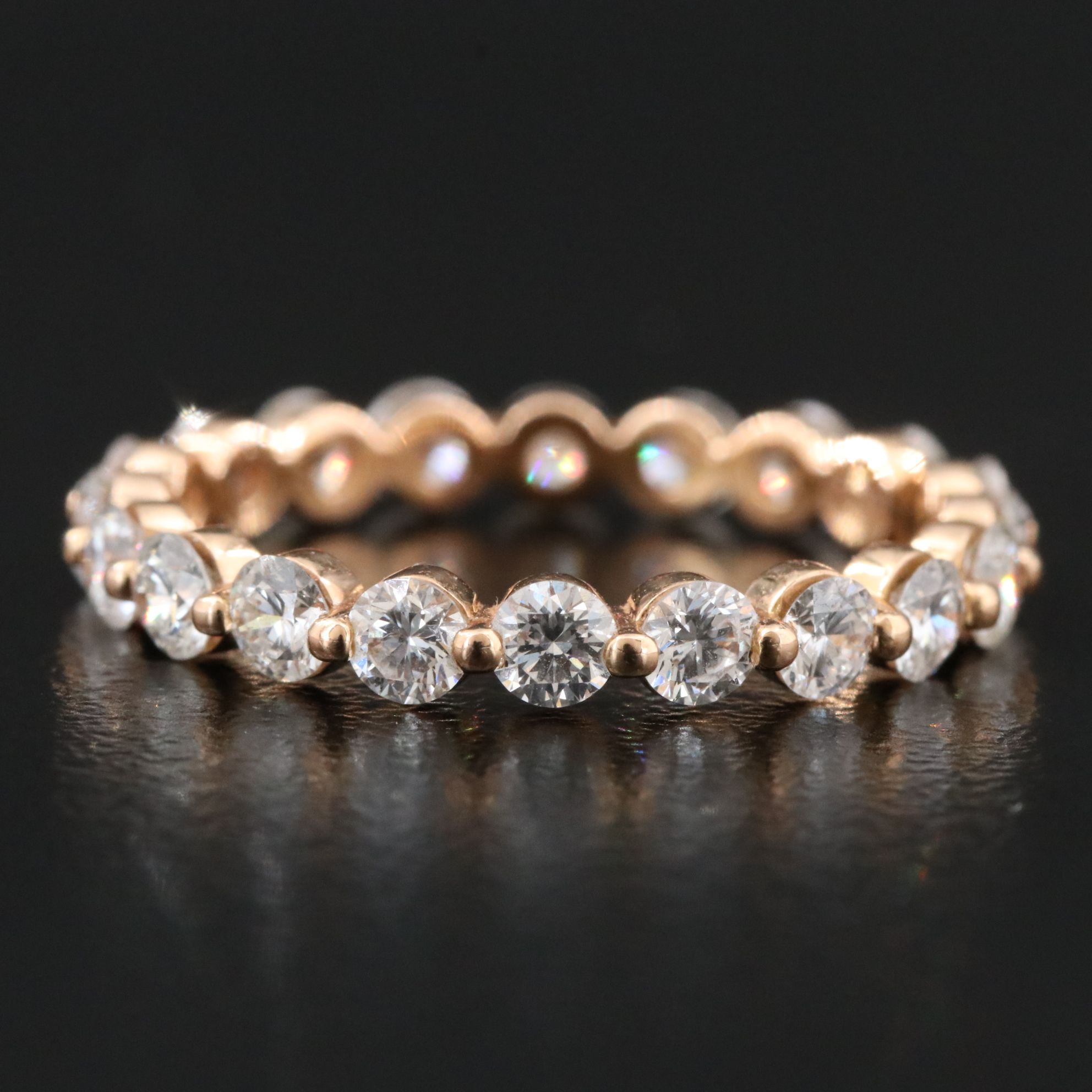 18K 1.50 CTW Diamond Eternity Band