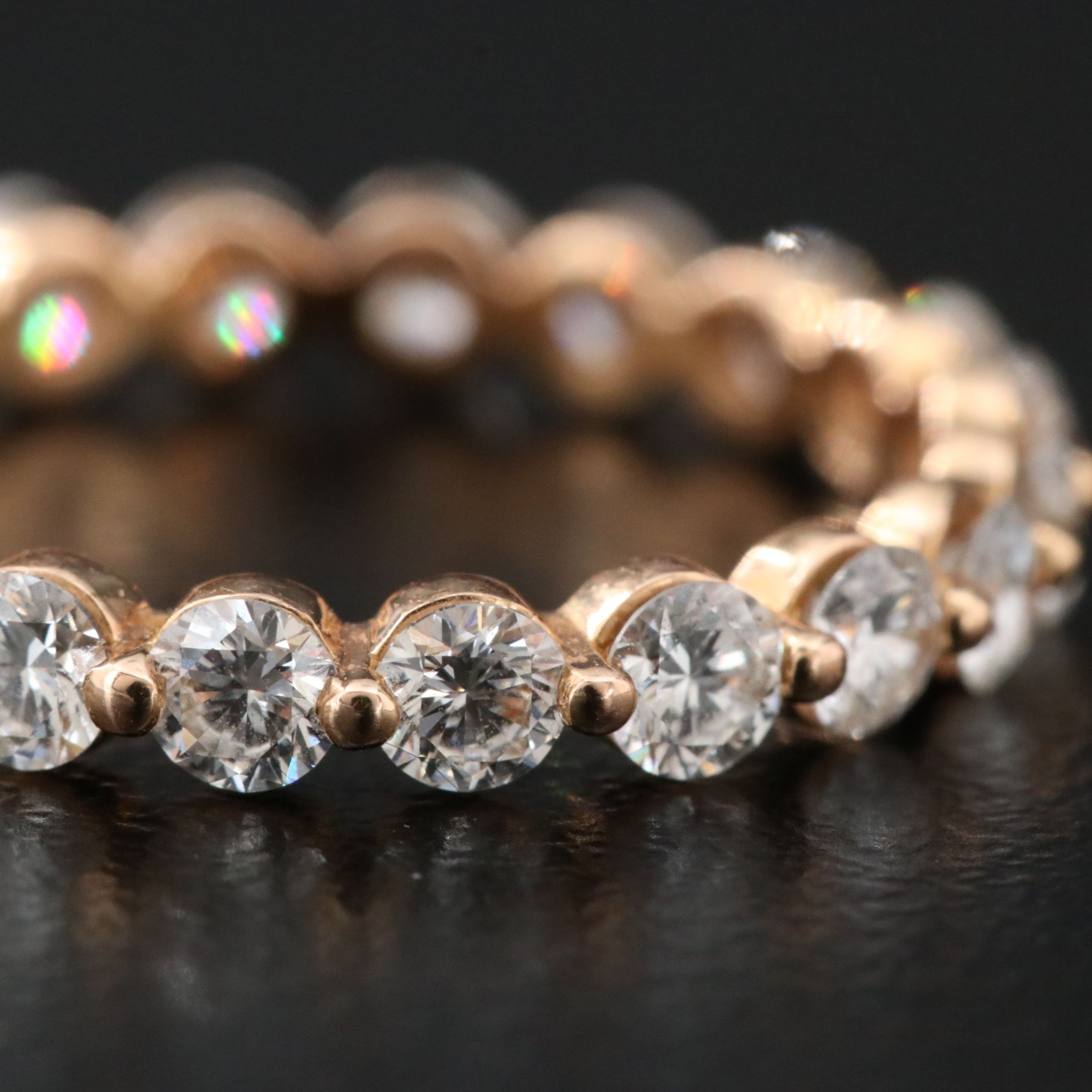 18K 1.50 CTW Diamond Eternity Band
