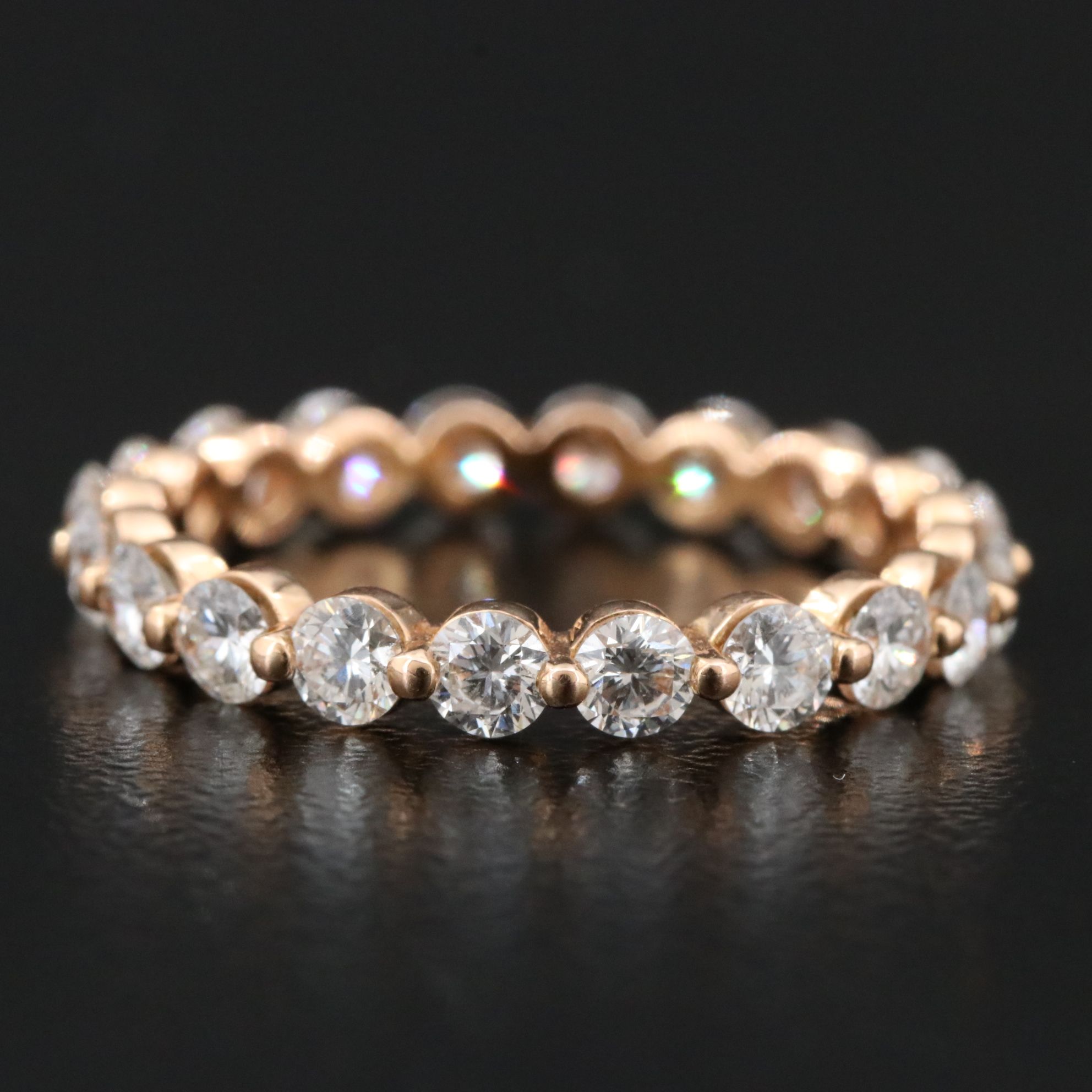 18K 1.50 CTW Diamond Eternity Band