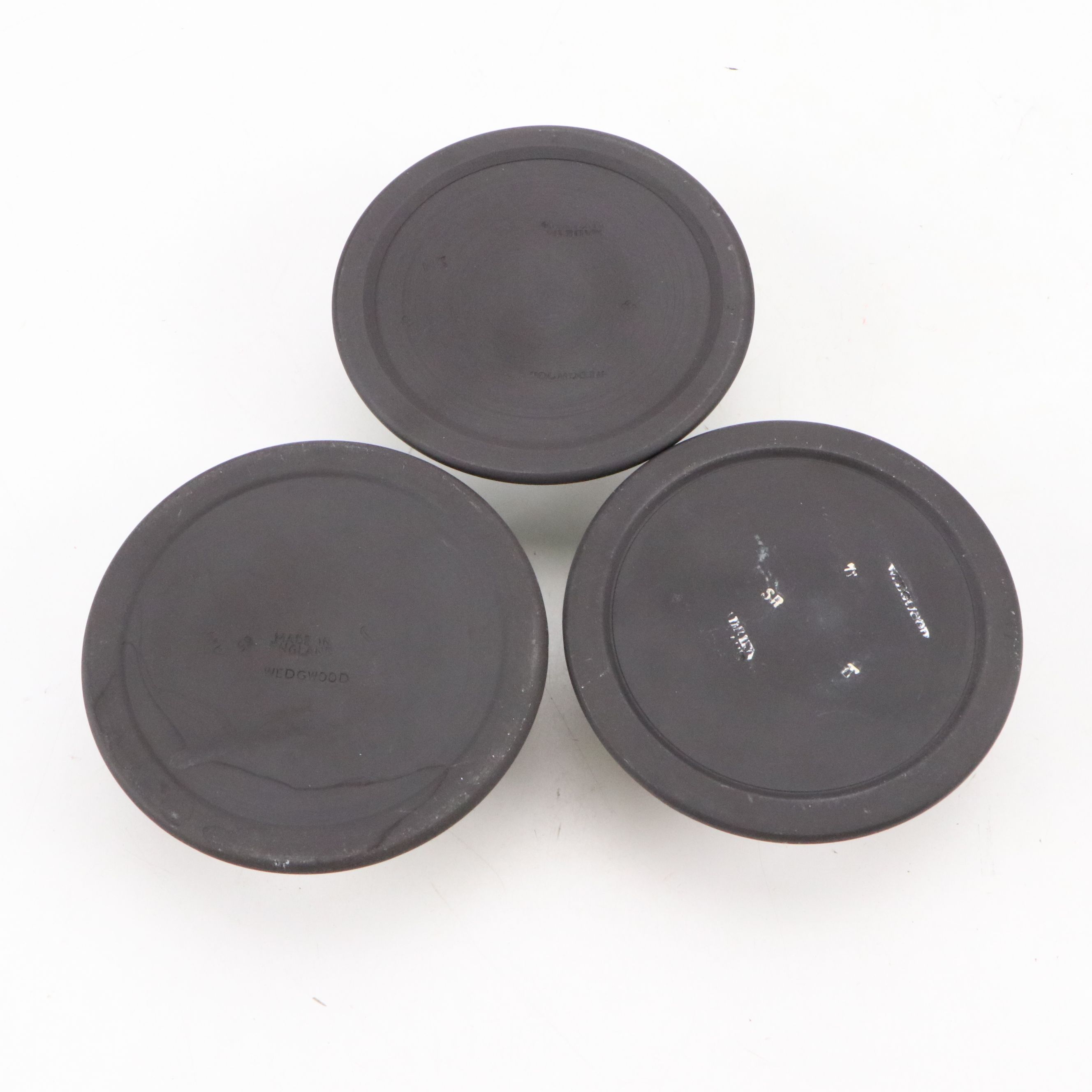 Wedgwood Black Jasperware Candlesticks