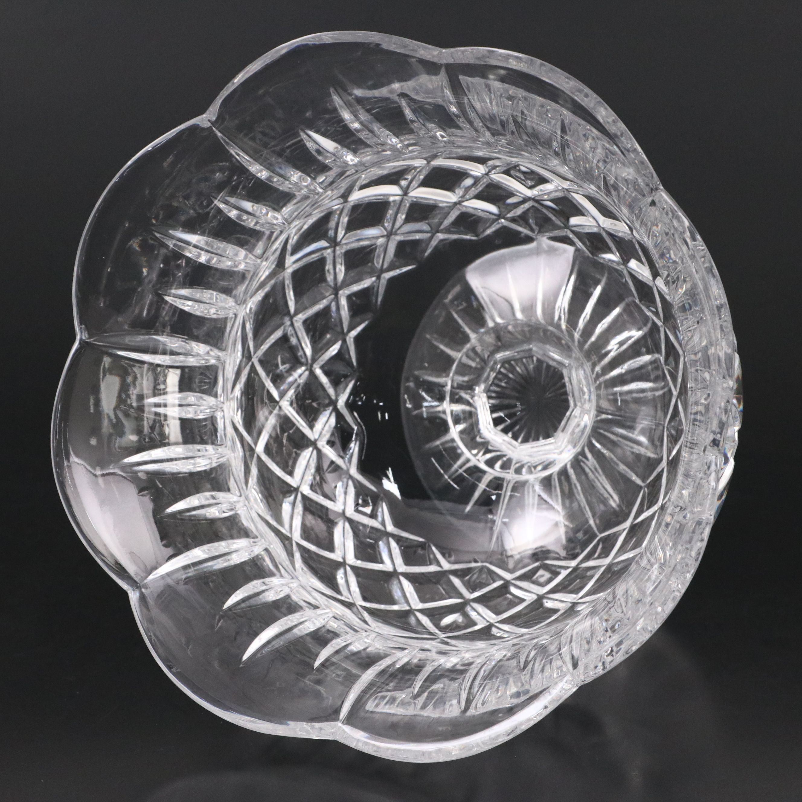 Gorham Style Pedestal Bowl with Lobed Bowl and Oneida Style Rose Bowl