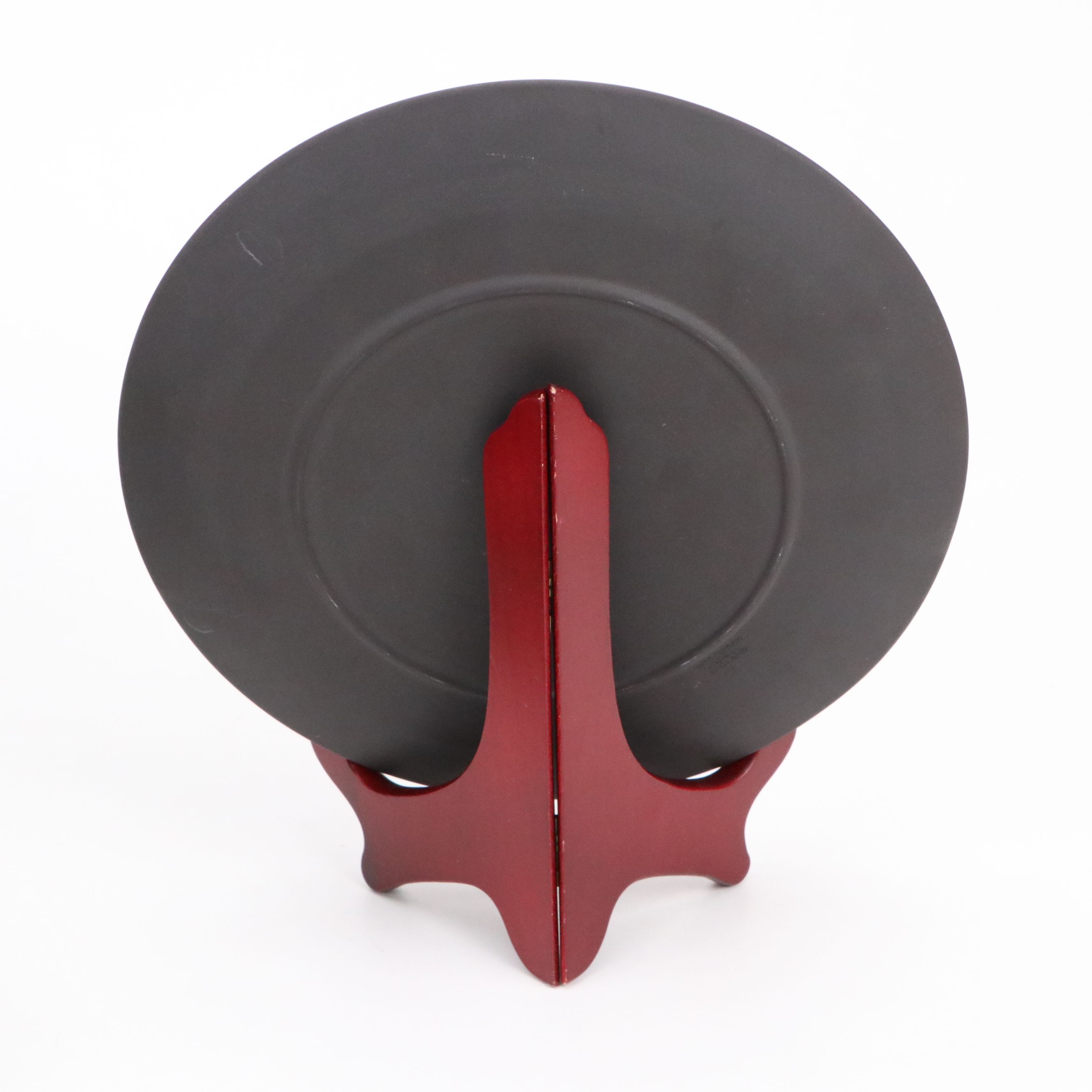 Wedgwood English Black Jasperware Decorative Plates and Bowl