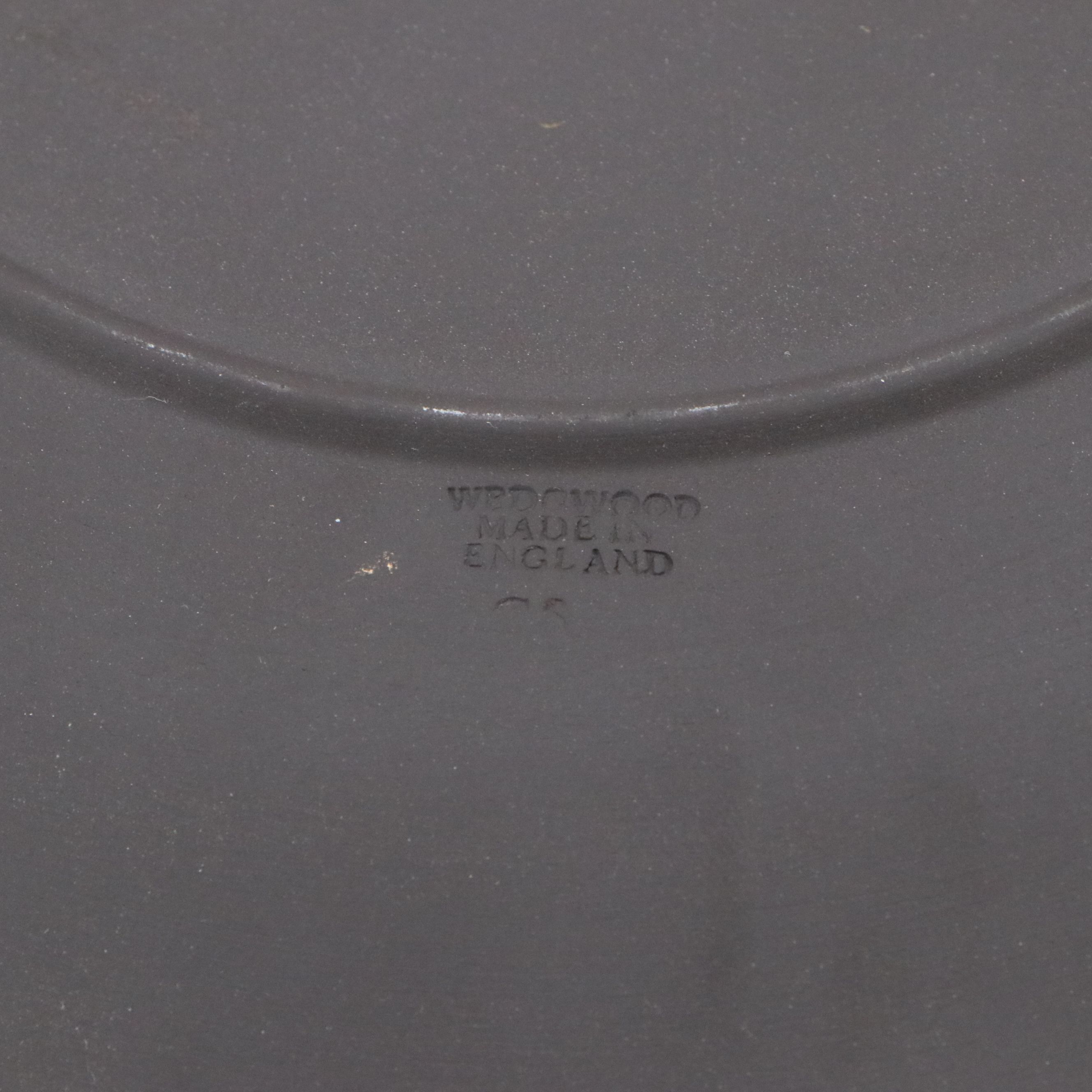 Wedgwood English Black Jasperware Decorative Plates and Bowl