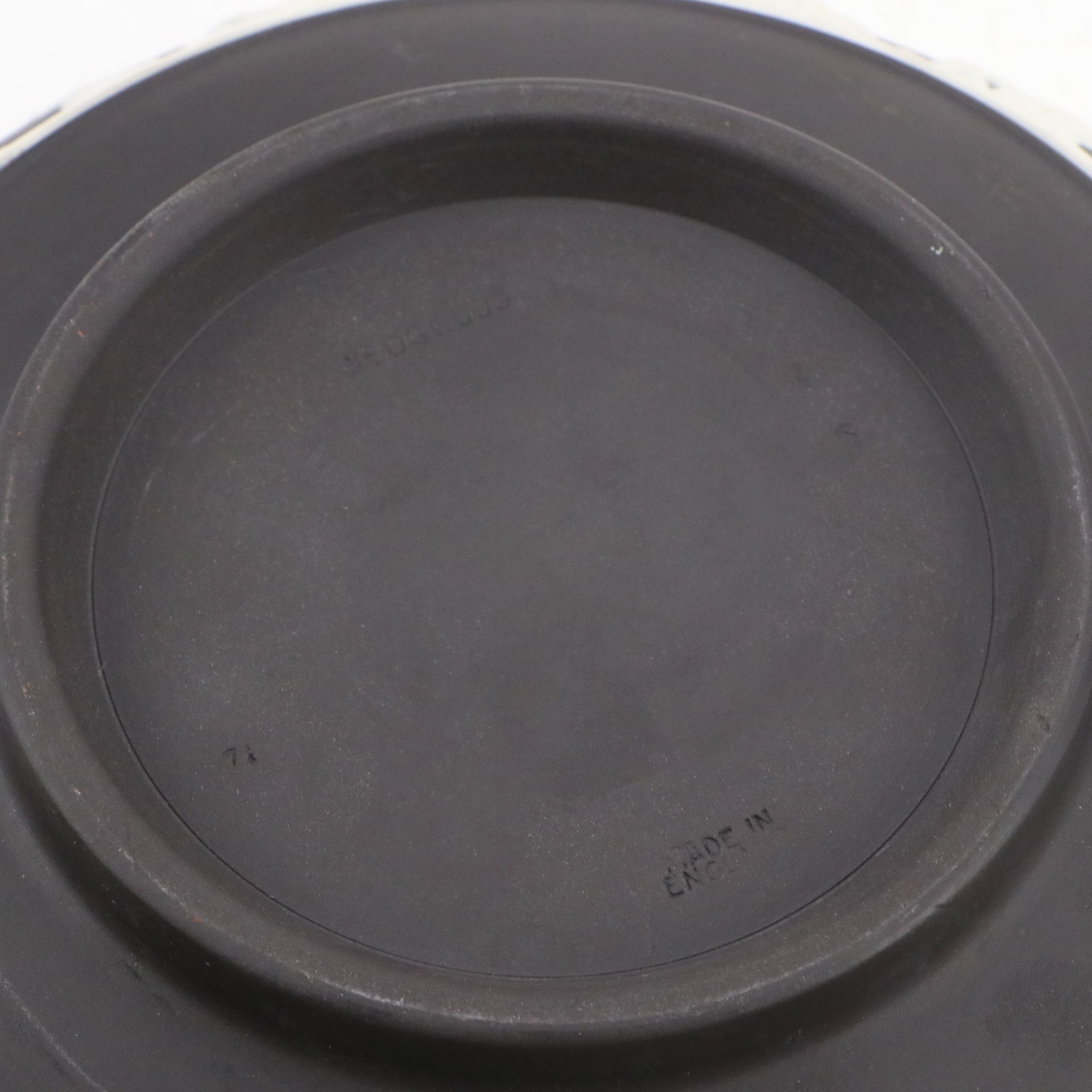 Wedgwood English Black Jasperware Decorative Plates and Bowl