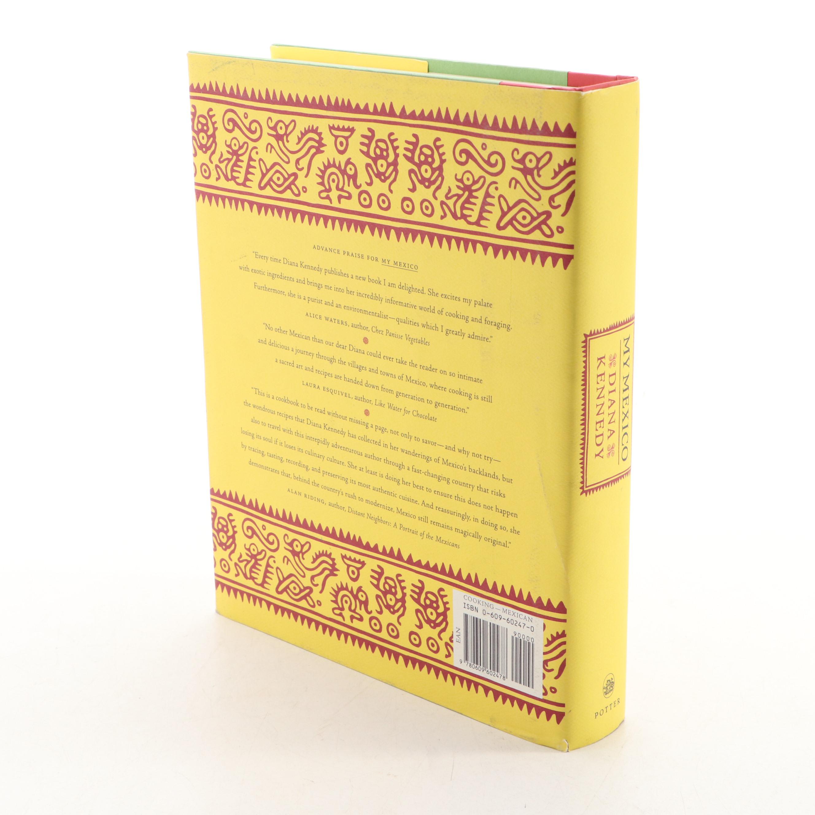First Edition "My Mexico" by Diana Kennedy and More Cookbooks