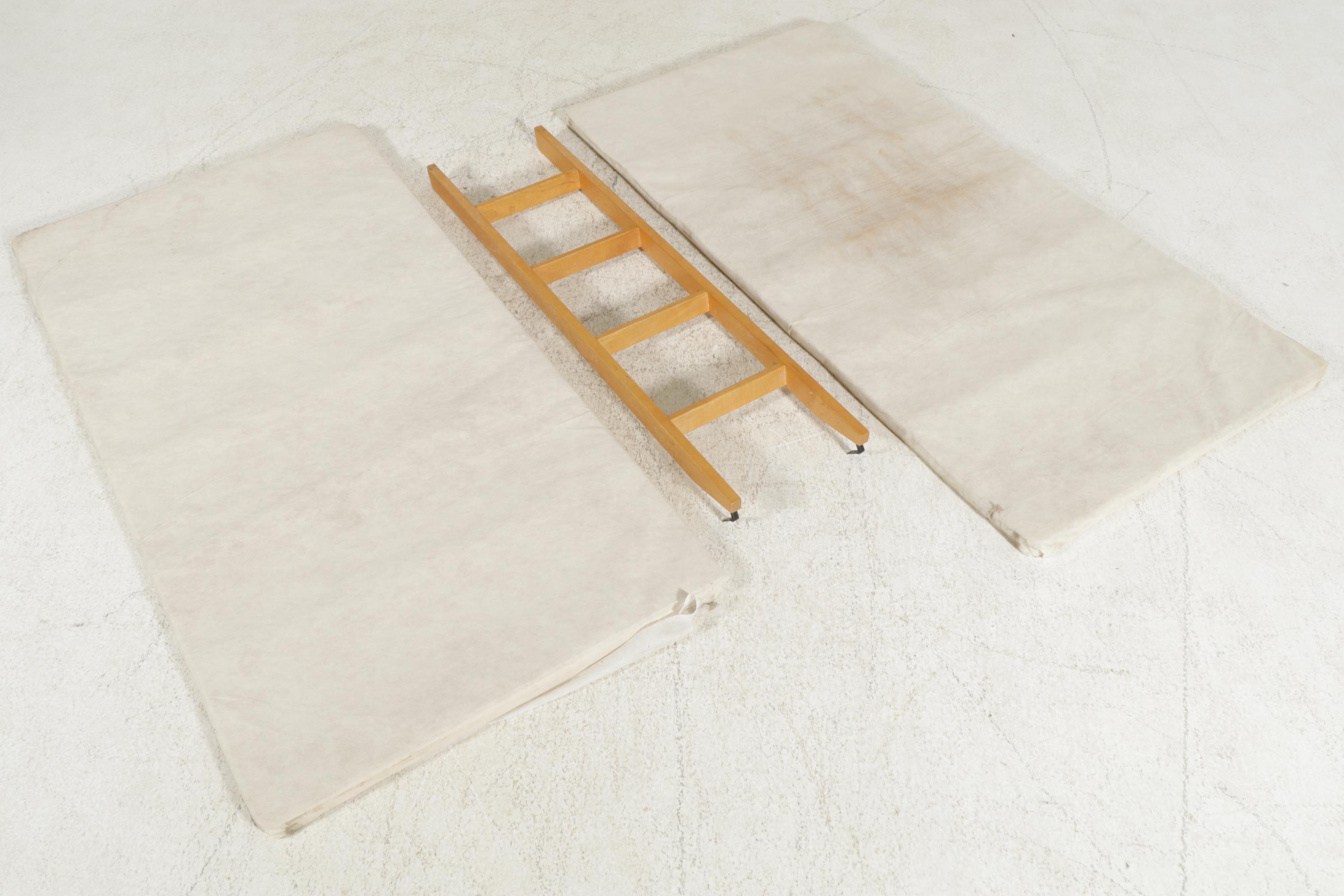 Stanley Furniture Arts & Crafts Style Twin Bunk Bed Frames, 1999