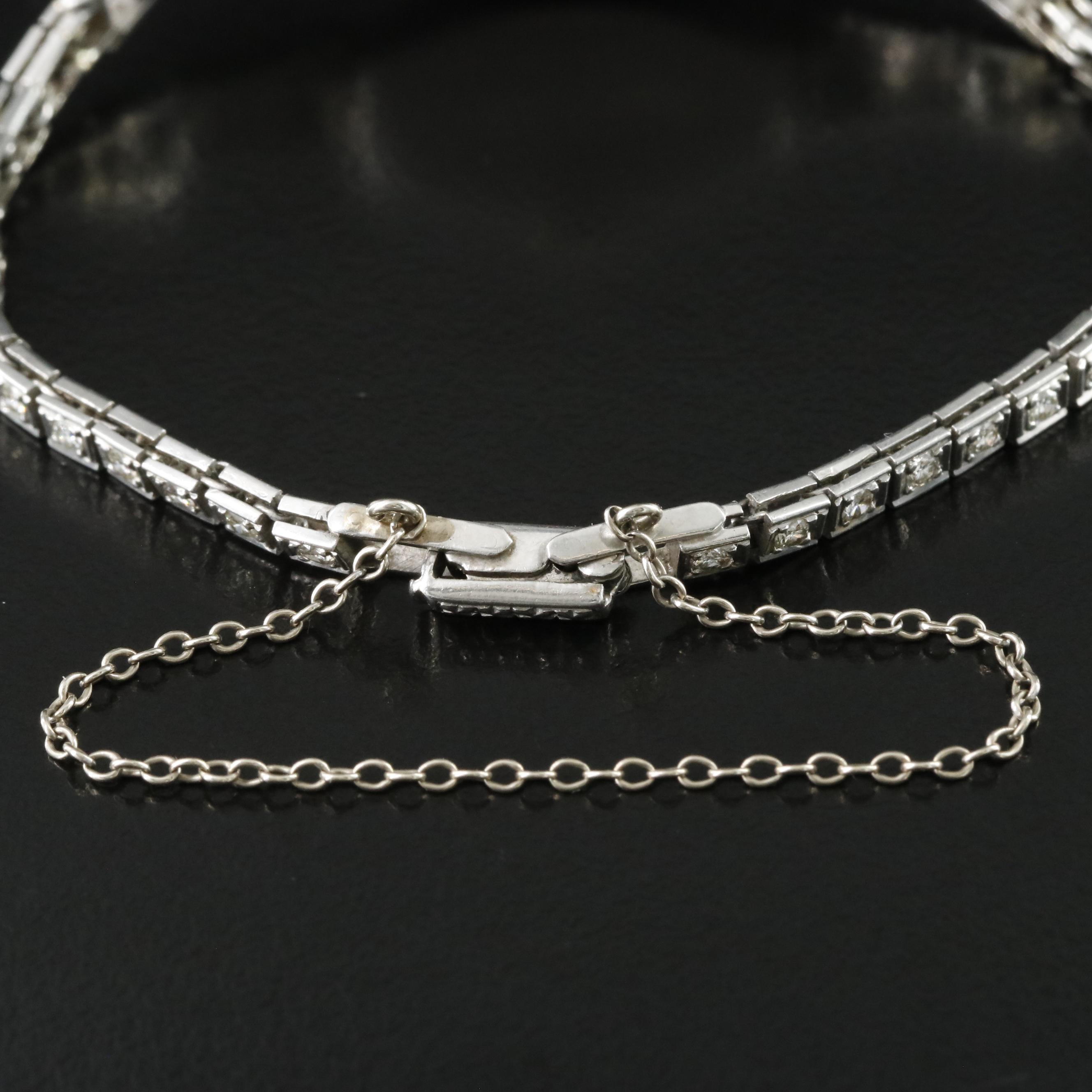 Art Deco Hamilton Platinum & Diamond Cocktail Watch