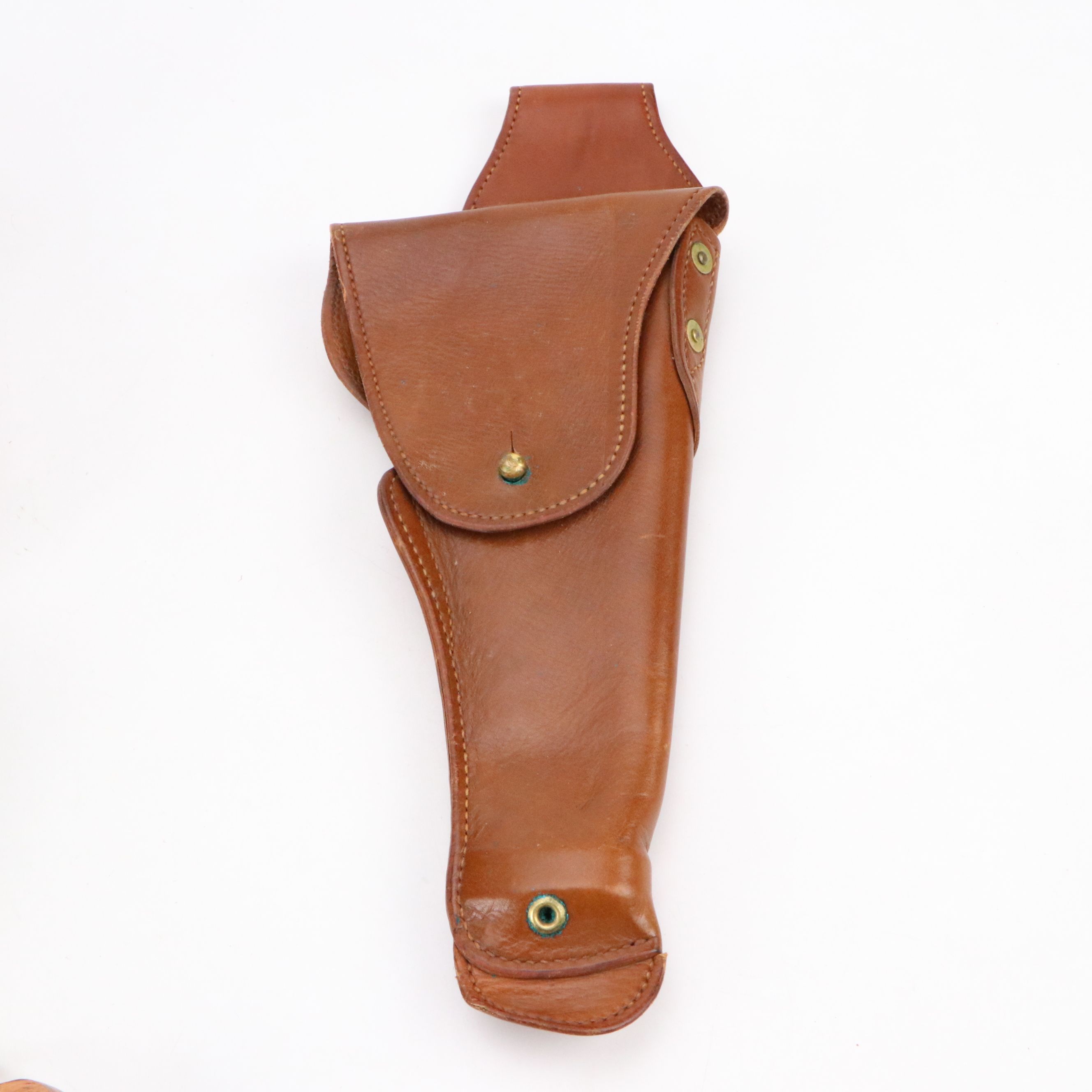 Leather Holsters and Pouch with Lane Cedar Box and Wooden Accessories