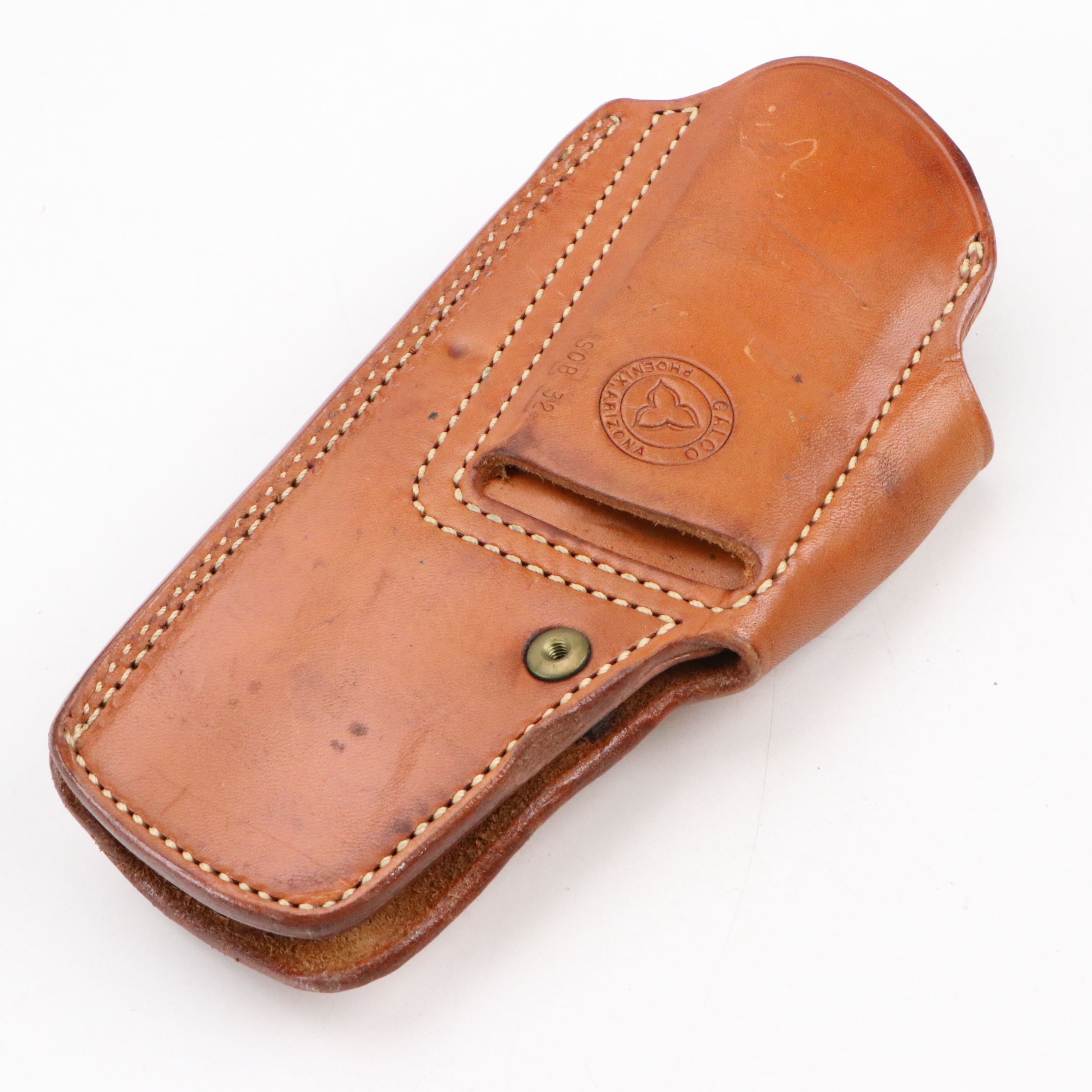 Leather Holsters and Pouch with Lane Cedar Box and Wooden Accessories