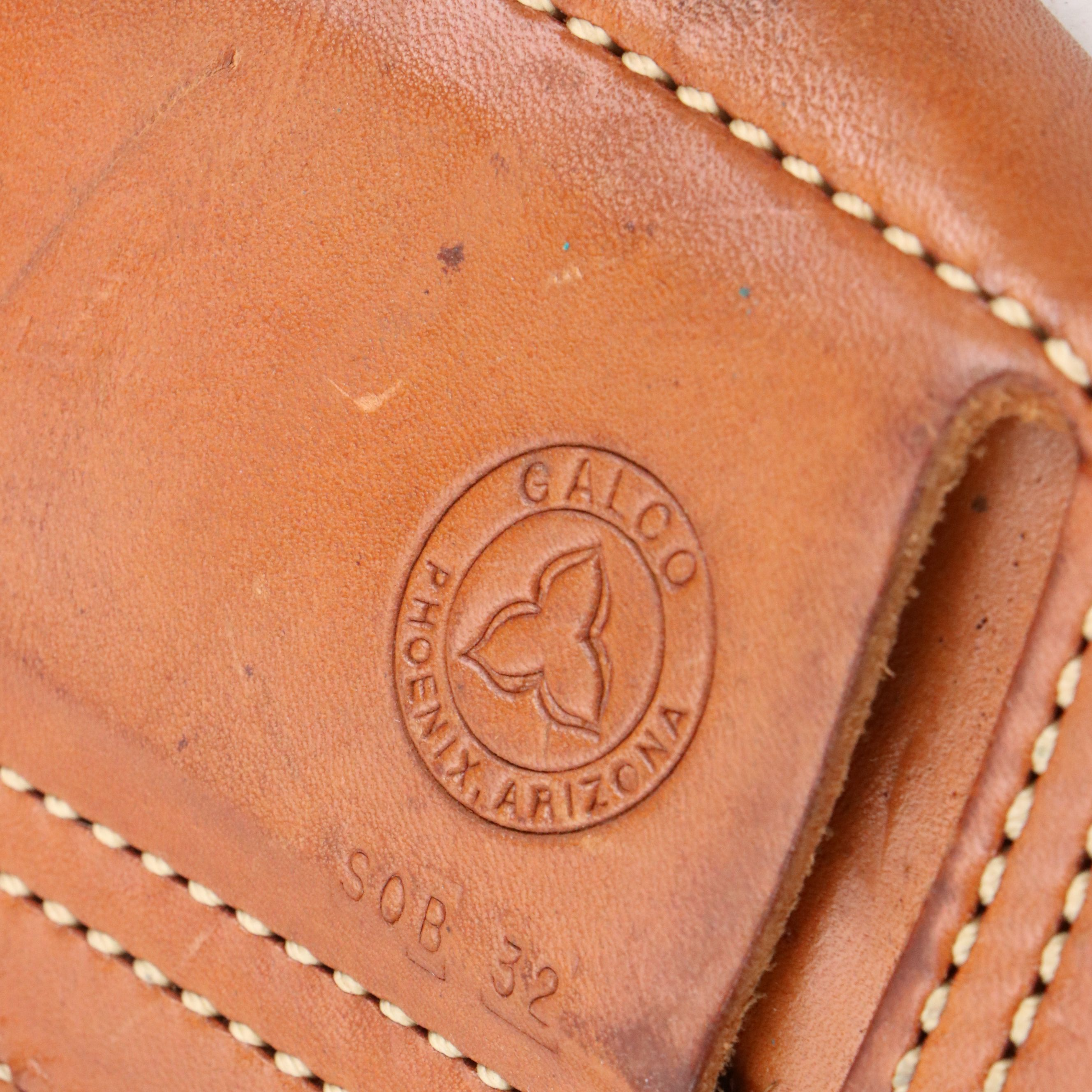 Leather Holsters and Pouch with Lane Cedar Box and Wooden Accessories