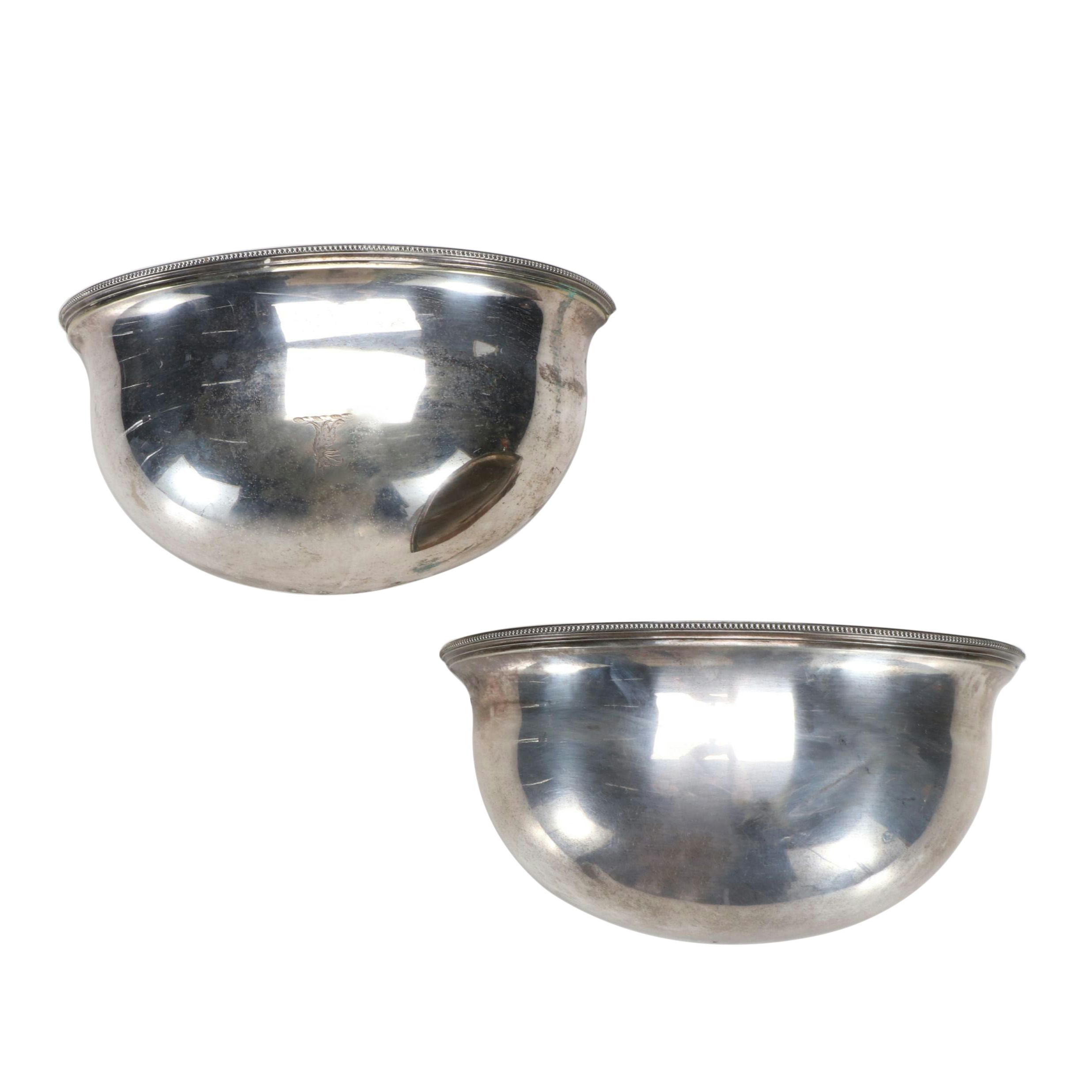 Hanging Engraved Metal Planters