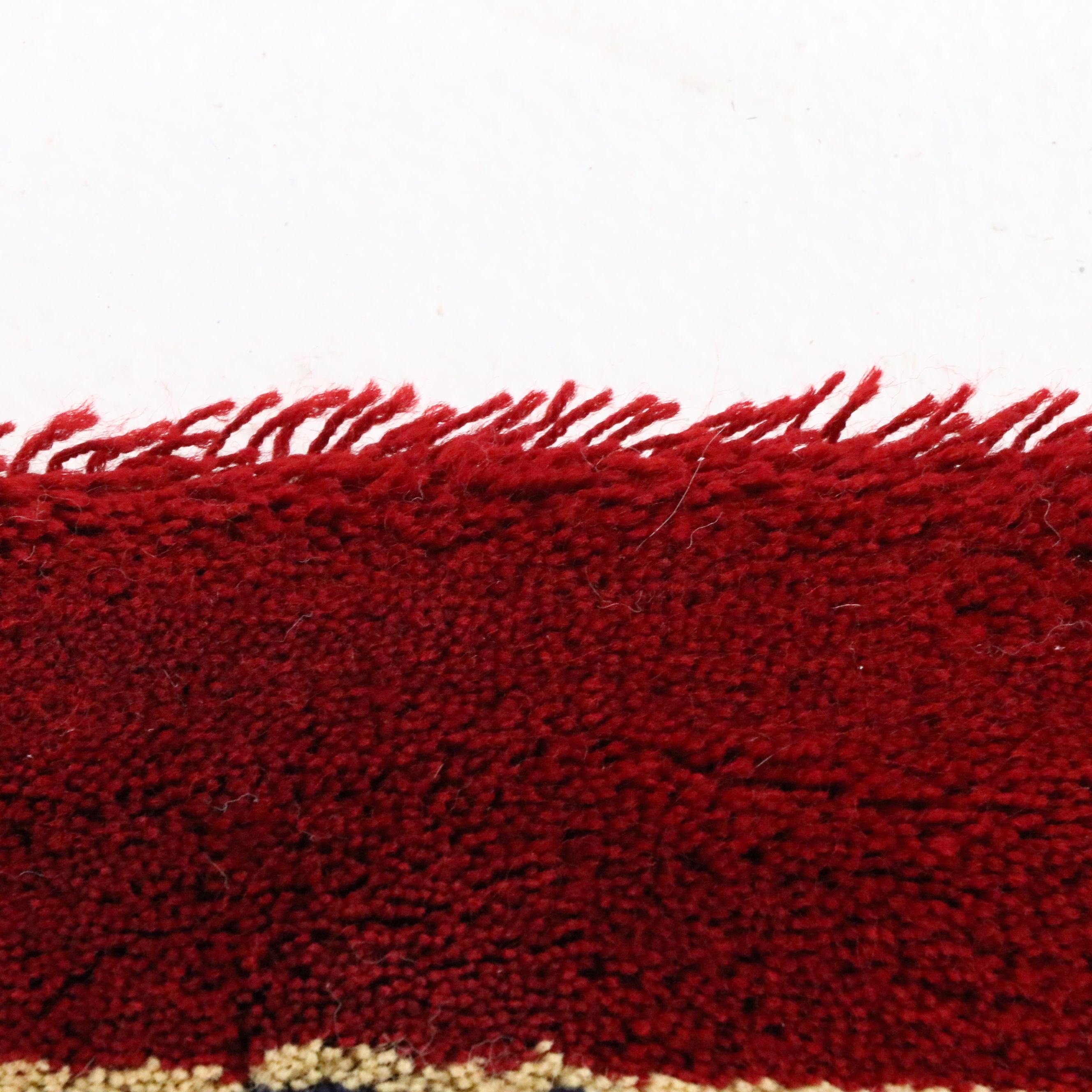 6'7 x 9'9 Machine Made Ufuk Hali Klasik "Süper Çift Mekik" Area Rug