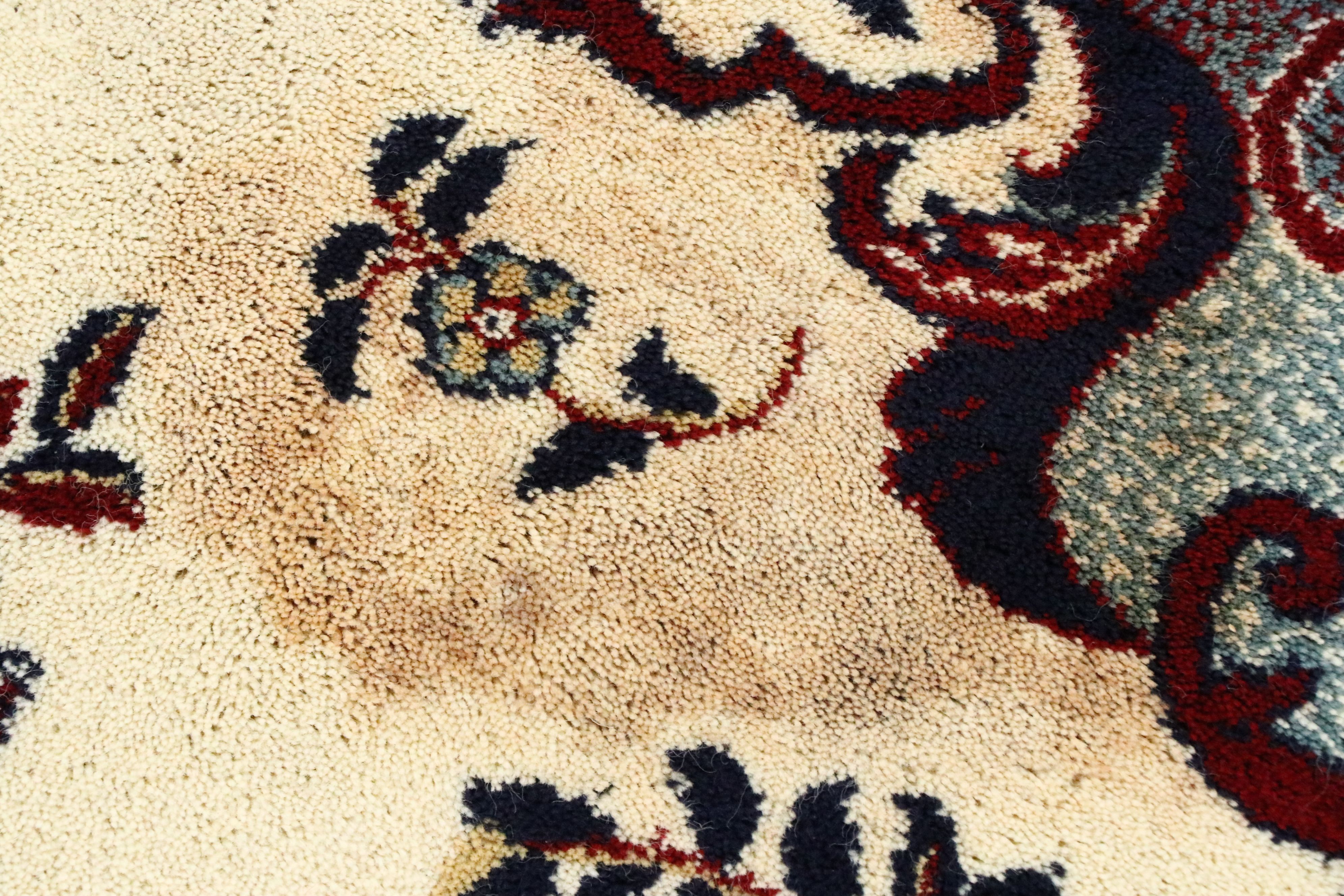 6'7 x 9'9 Machine Made Ufuk Hali Klasik "Süper Çift Mekik" Area Rug