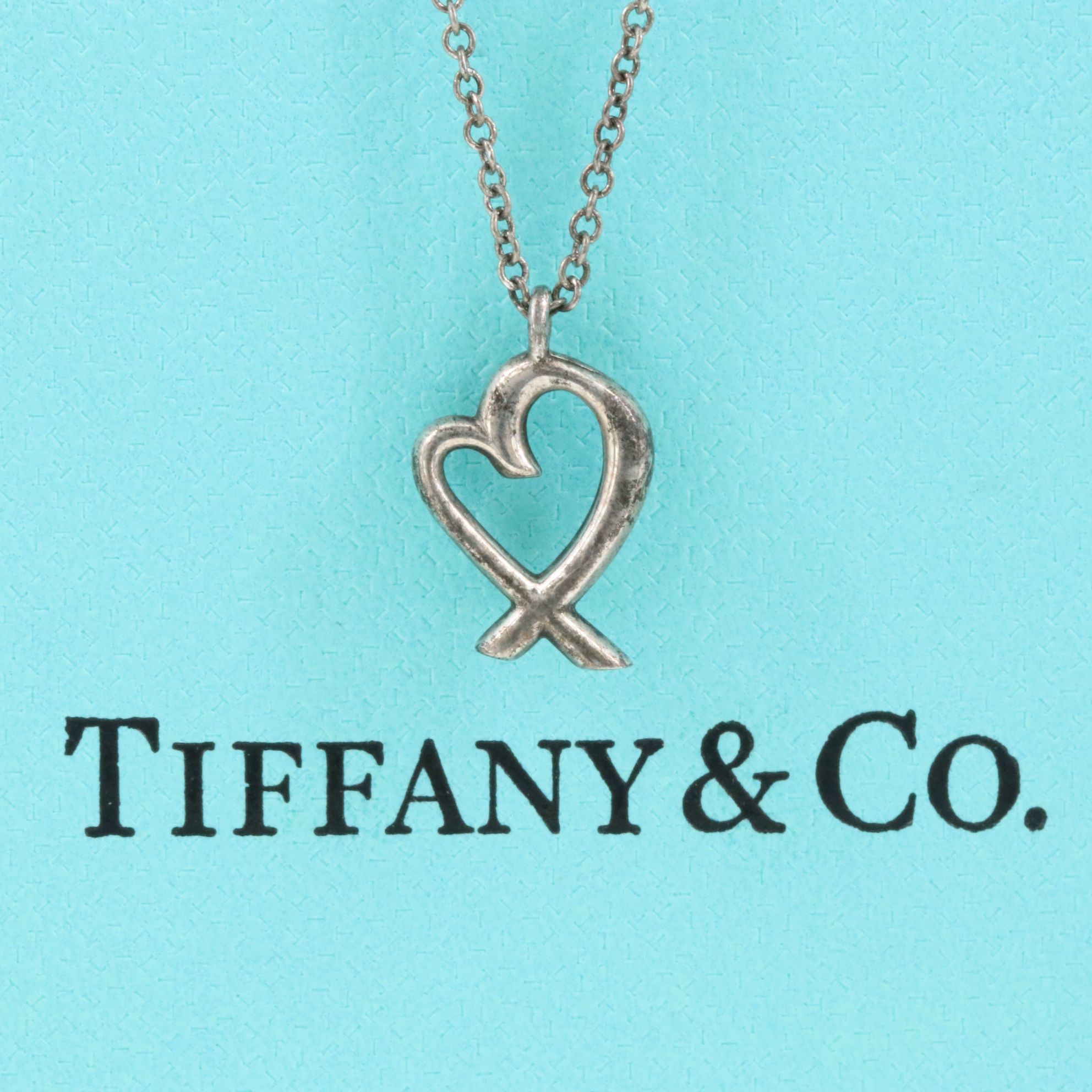 Paloma Picasso for Tiffany & Co. Sterling Mini Loving Heart Necklace