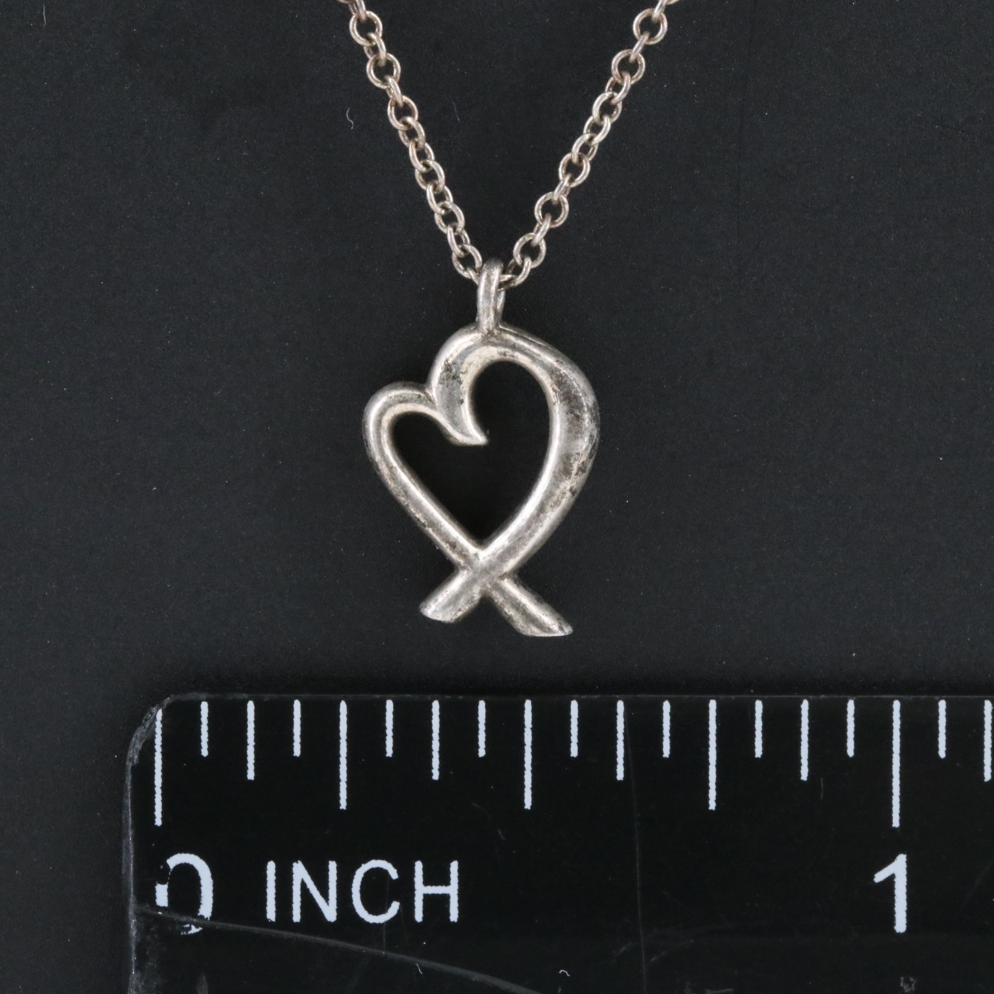 Paloma Picasso for Tiffany & Co. Sterling Mini Loving Heart Necklace