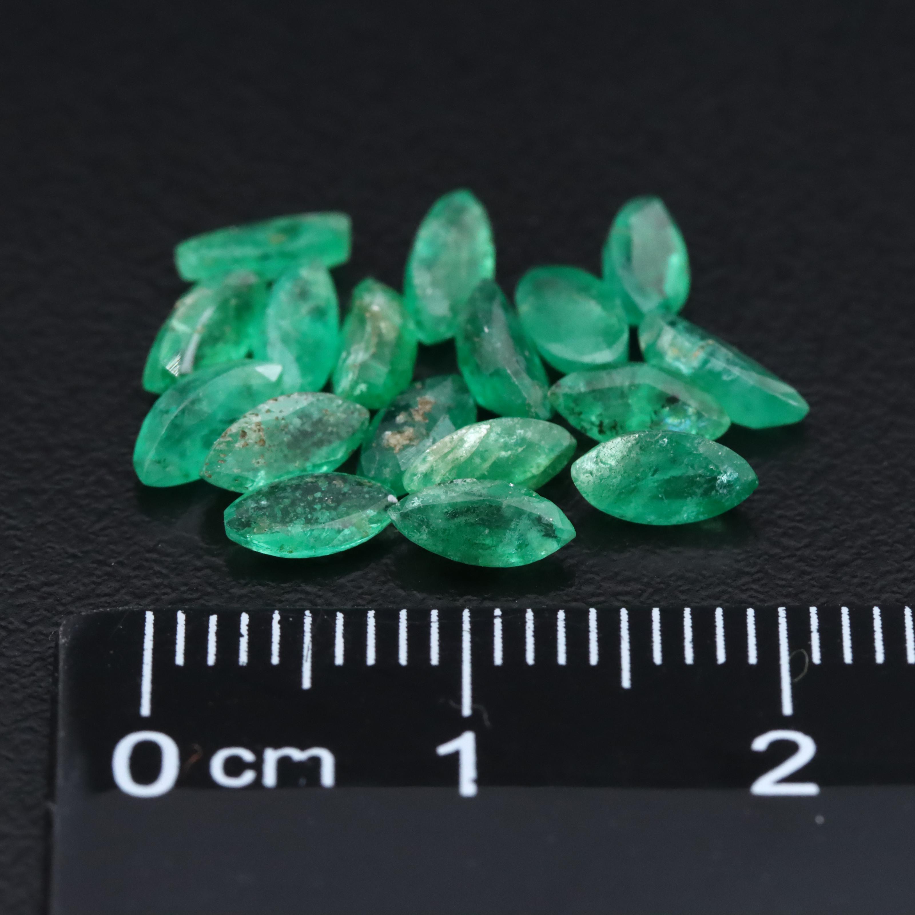 Loose 4.51 CTW Emeralds