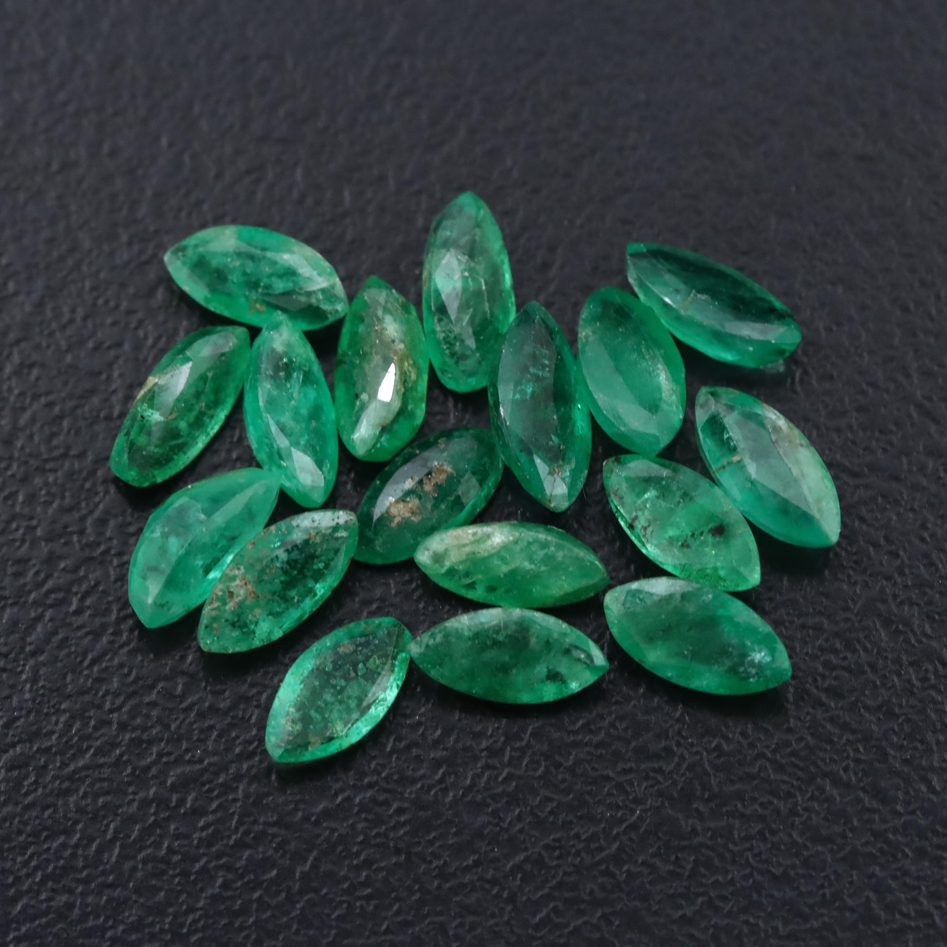 Loose 4.51 CTW Emeralds