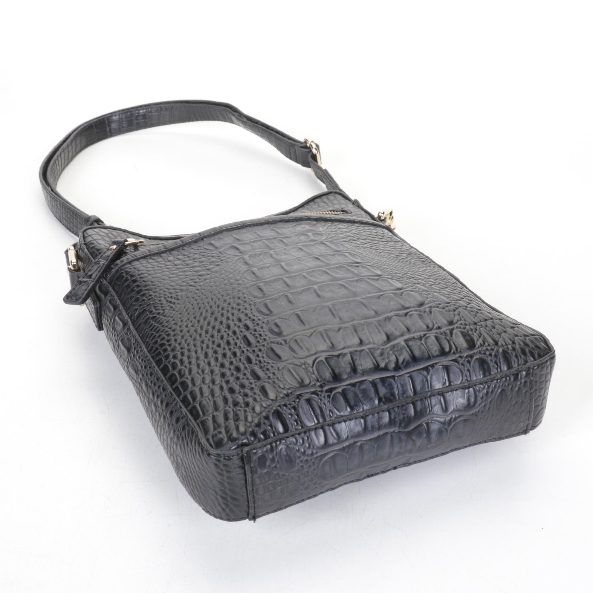 Debbie Brooks Embossed Leather Satchel, Isabella's Journey Tapestry Bag and More