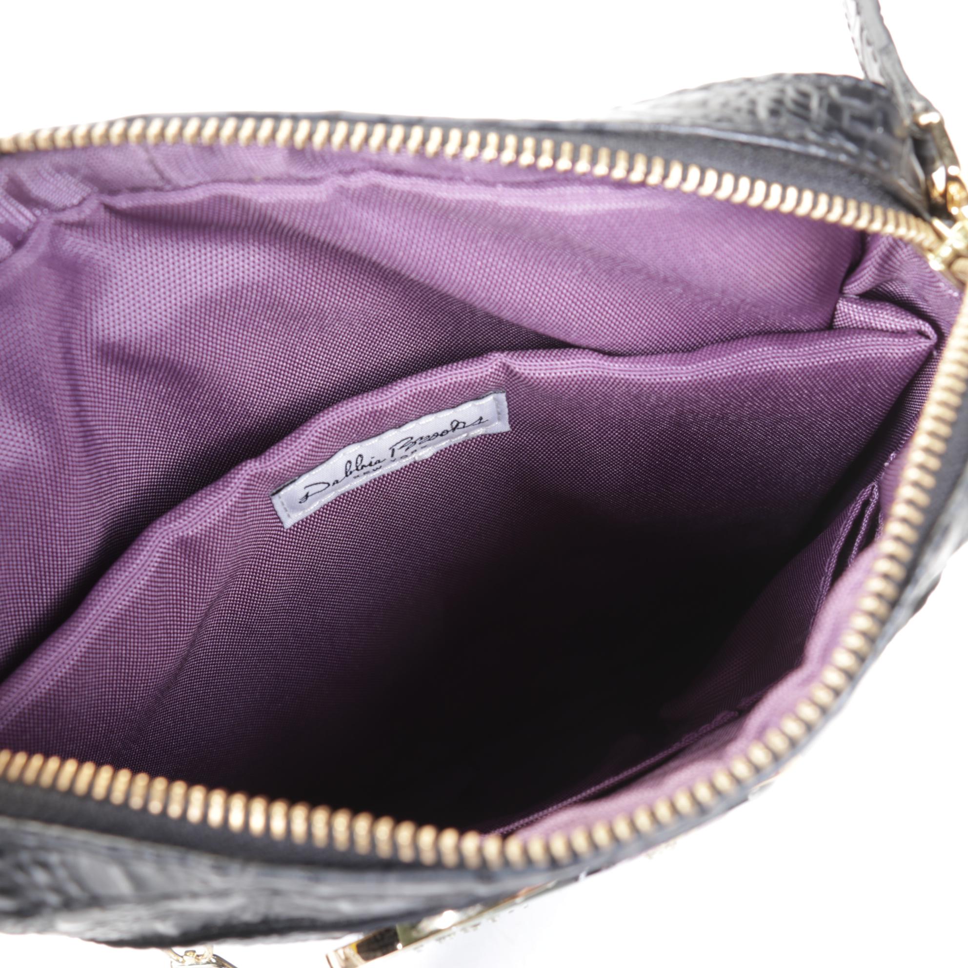 Debbie Brooks Embossed Leather Satchel, Isabella's Journey Tapestry Bag and More