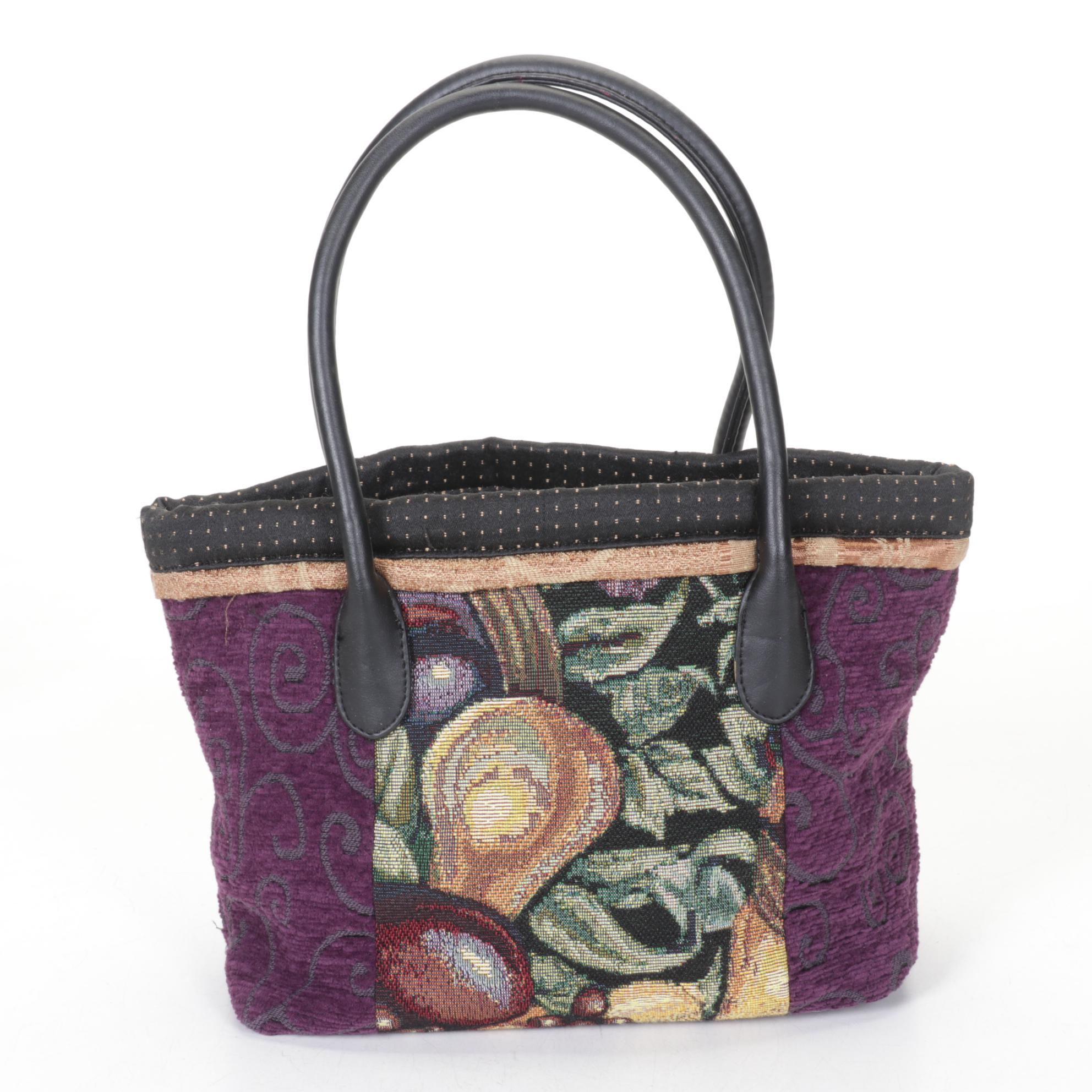 Debbie Brooks Embossed Leather Satchel, Isabella's Journey Tapestry Bag and More