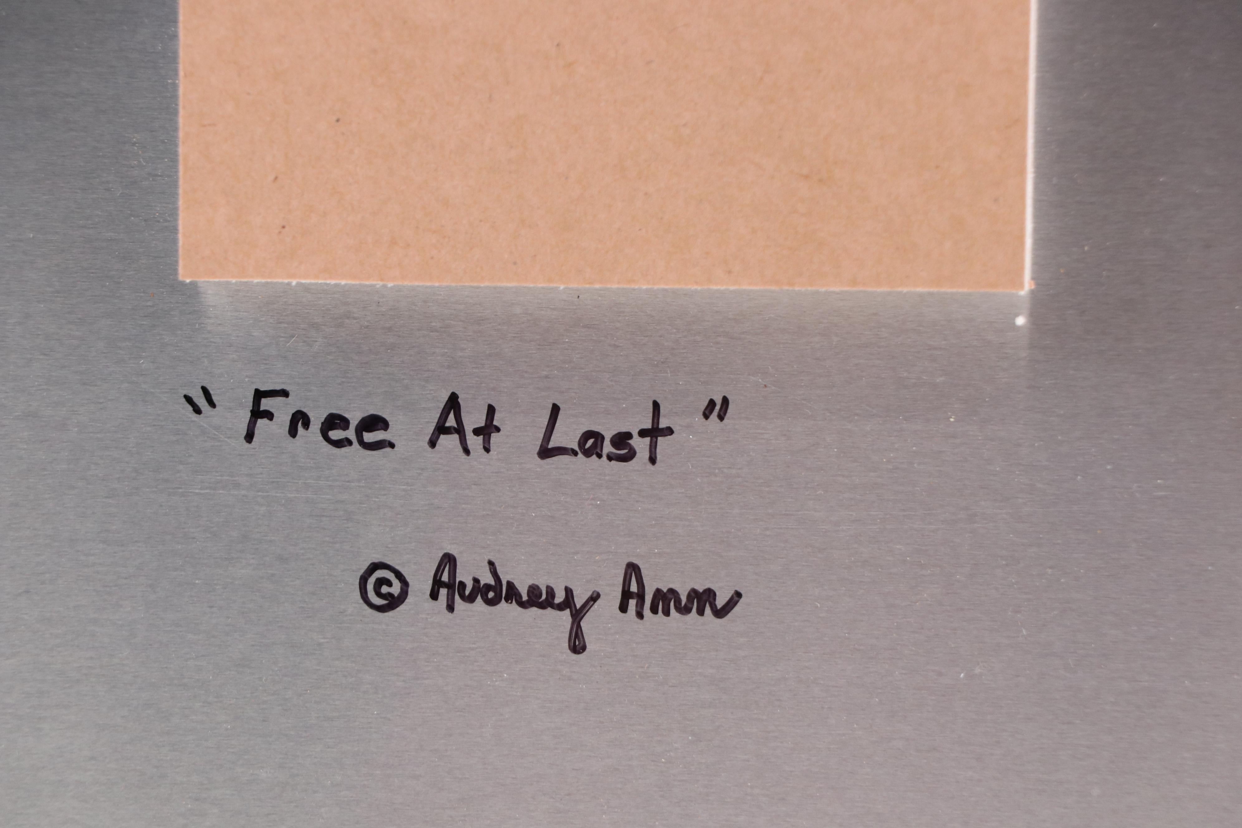 Audrey Ann Digital Photograph "Free at Last!," 21st Century