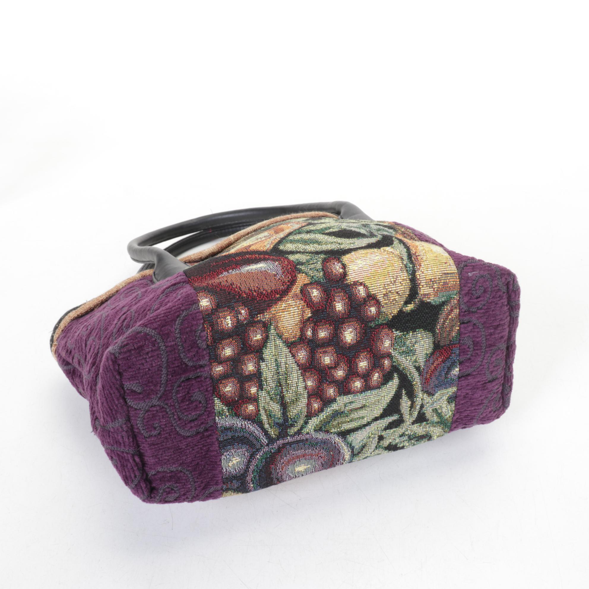 Debbie Brooks Embossed Leather Satchel, Isabella's Journey Tapestry Bag and More