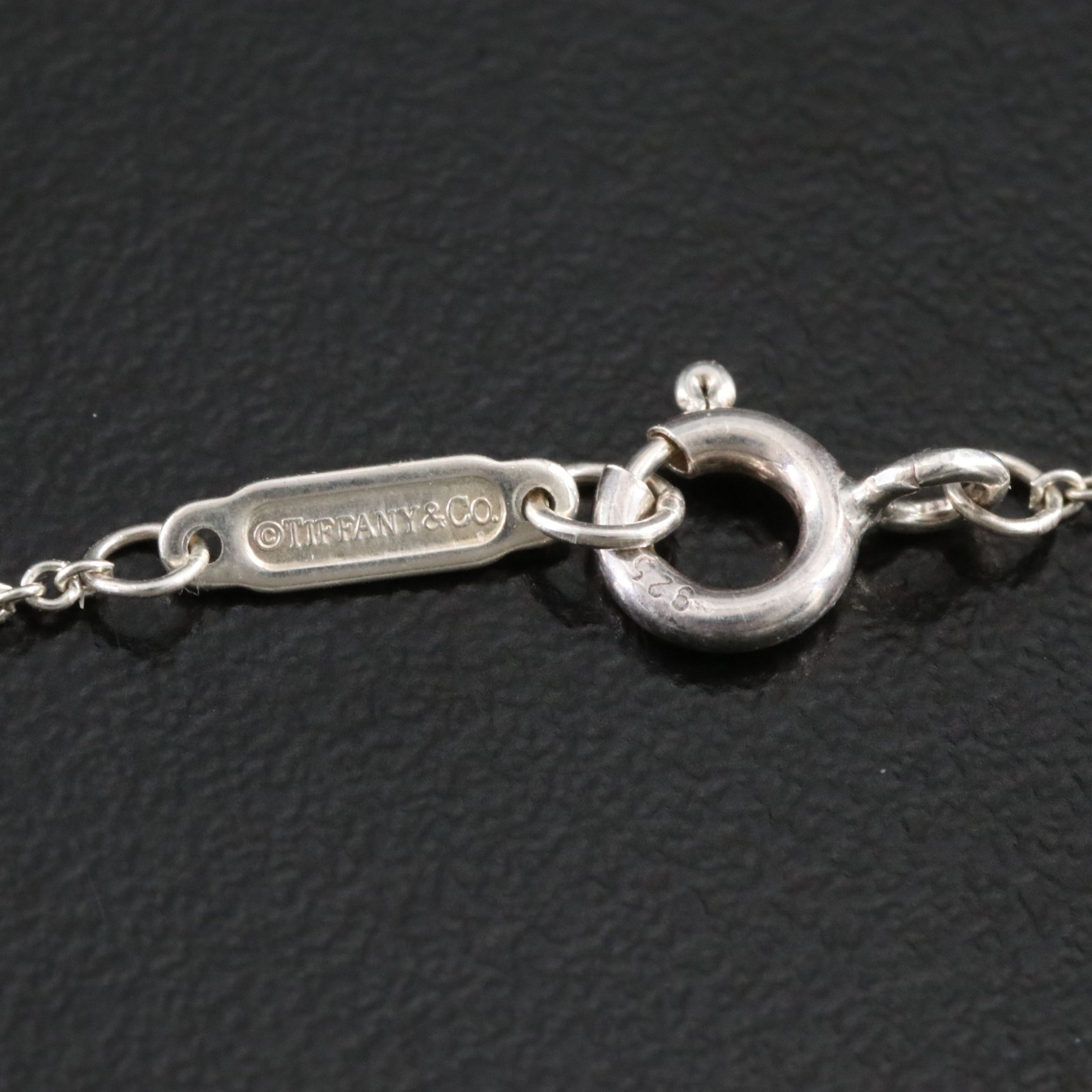 Tiffany & Co. Return to Tiffany Sterling Double Heart Tag Necklace