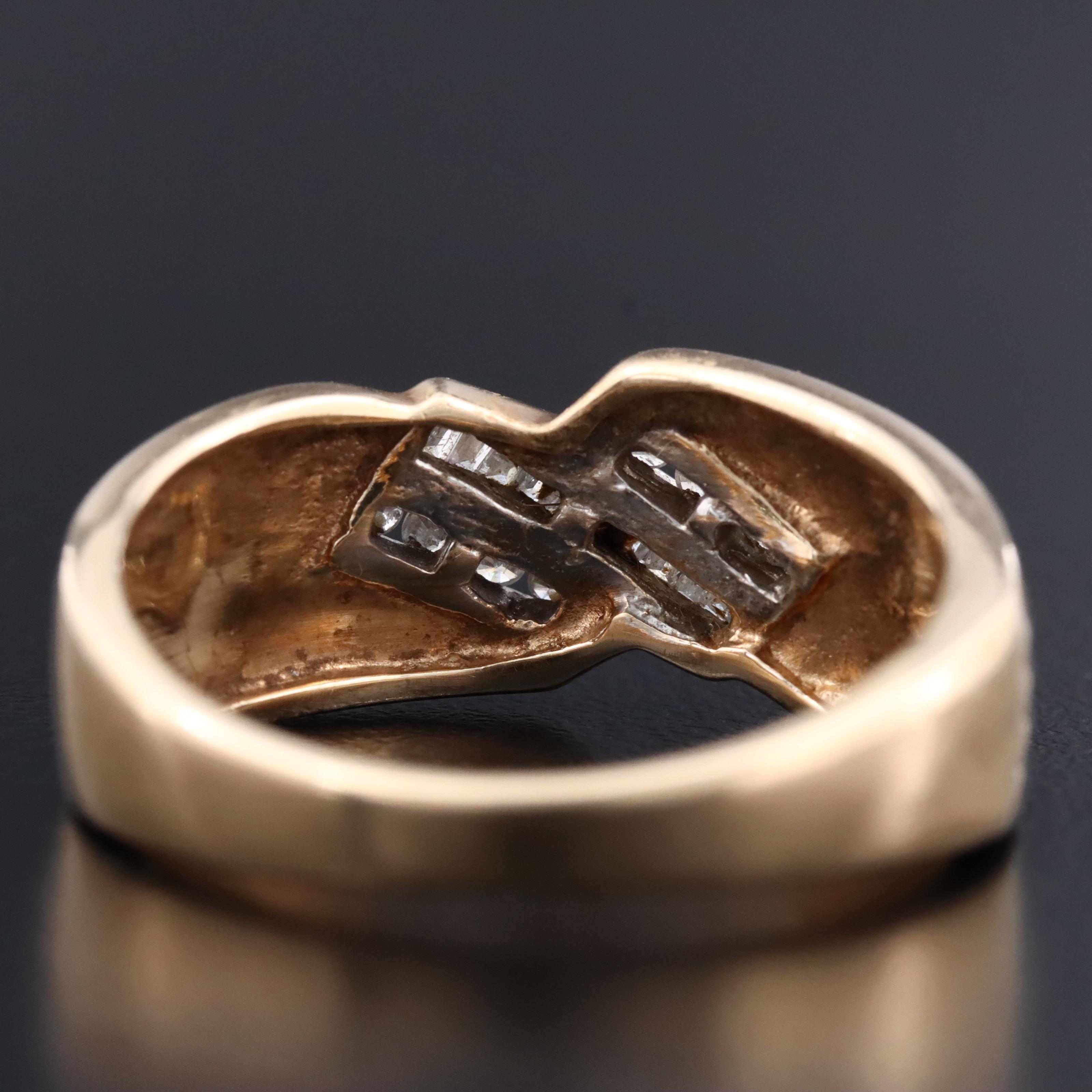 14K 0.26 CTW Diamond Ring