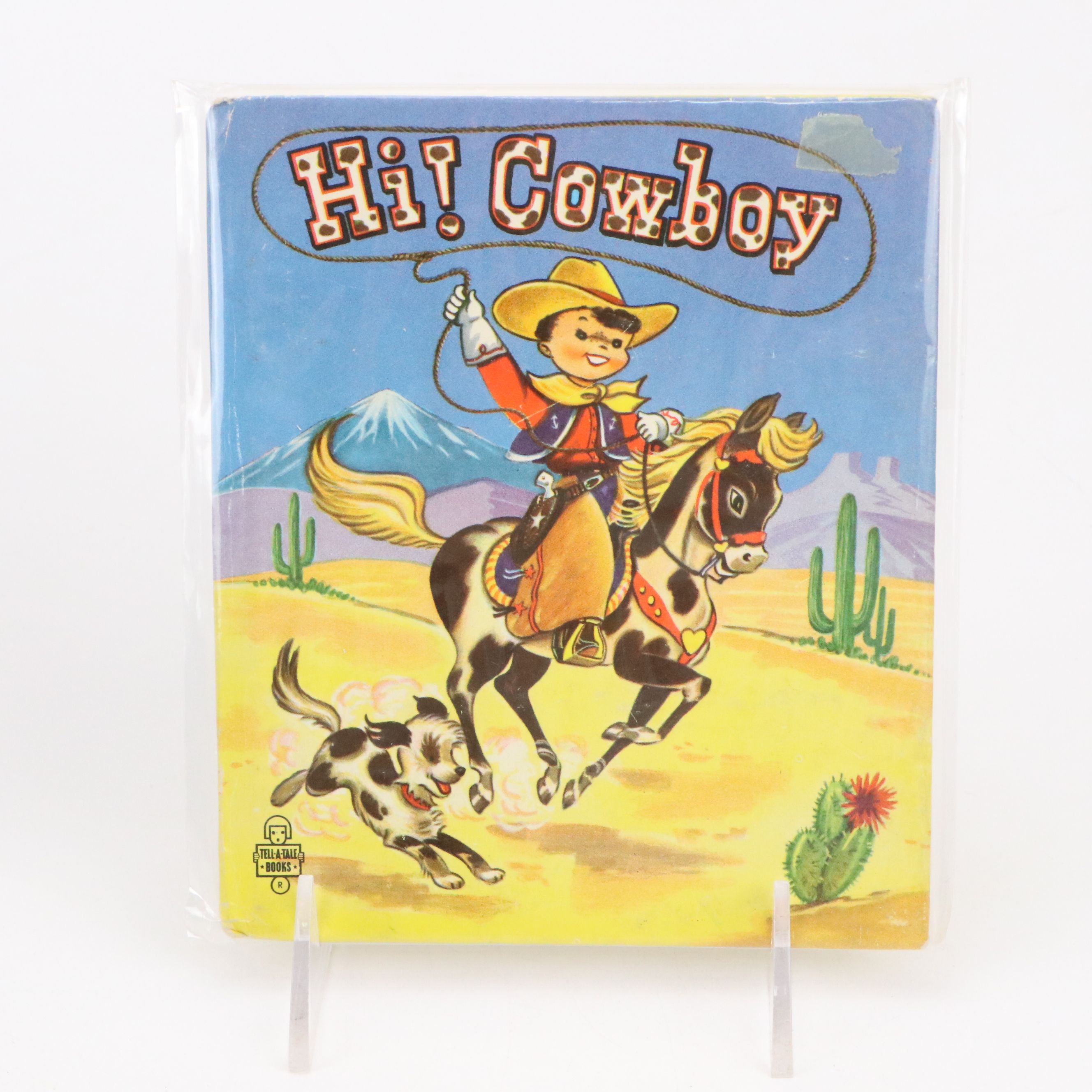 Cowgirl Books, Towels and Other Ephemera with Oklahoma! Playbill, 1940s