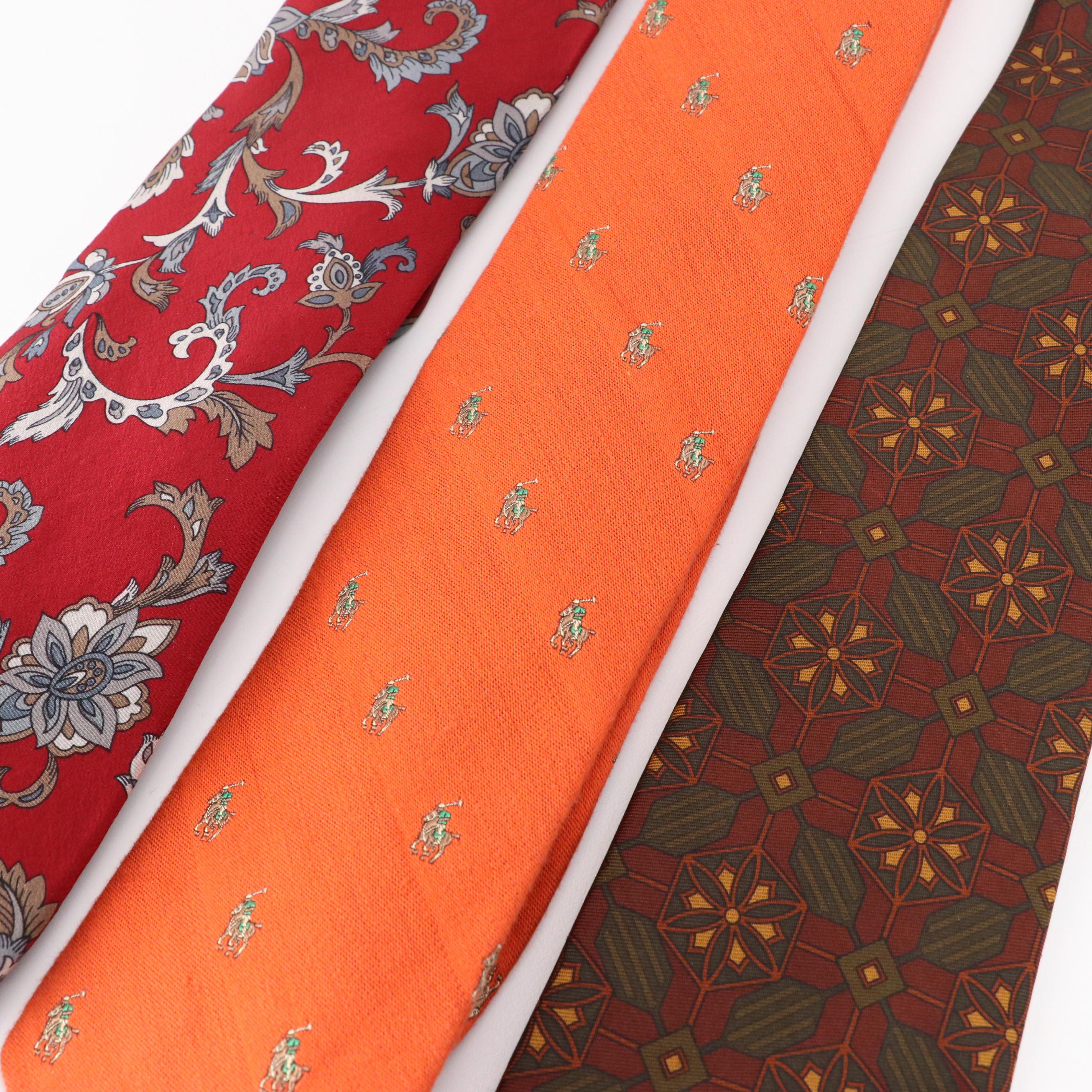 Polo Ralph Lauren, Countess Mara, Tommy Hilfiger, and Other Neckties
