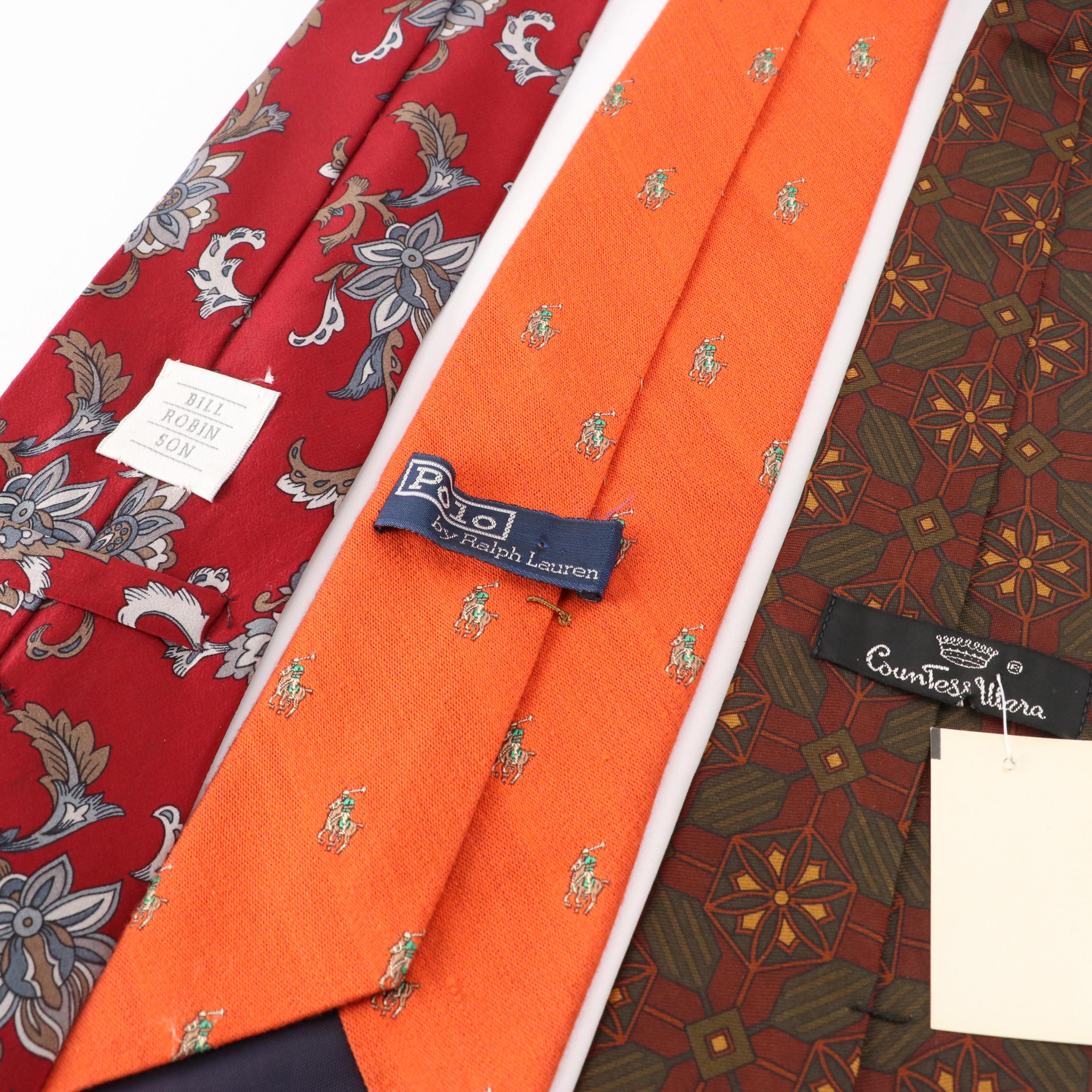 Polo Ralph Lauren, Countess Mara, Tommy Hilfiger, and Other Neckties
