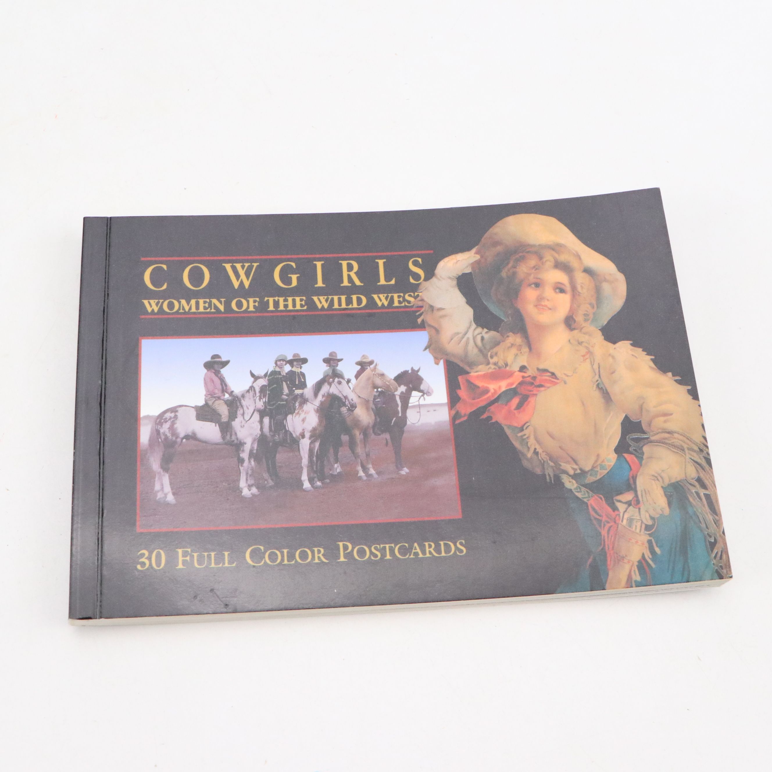 Cowgirl Books, Towels and Other Ephemera with Oklahoma! Playbill, 1940s