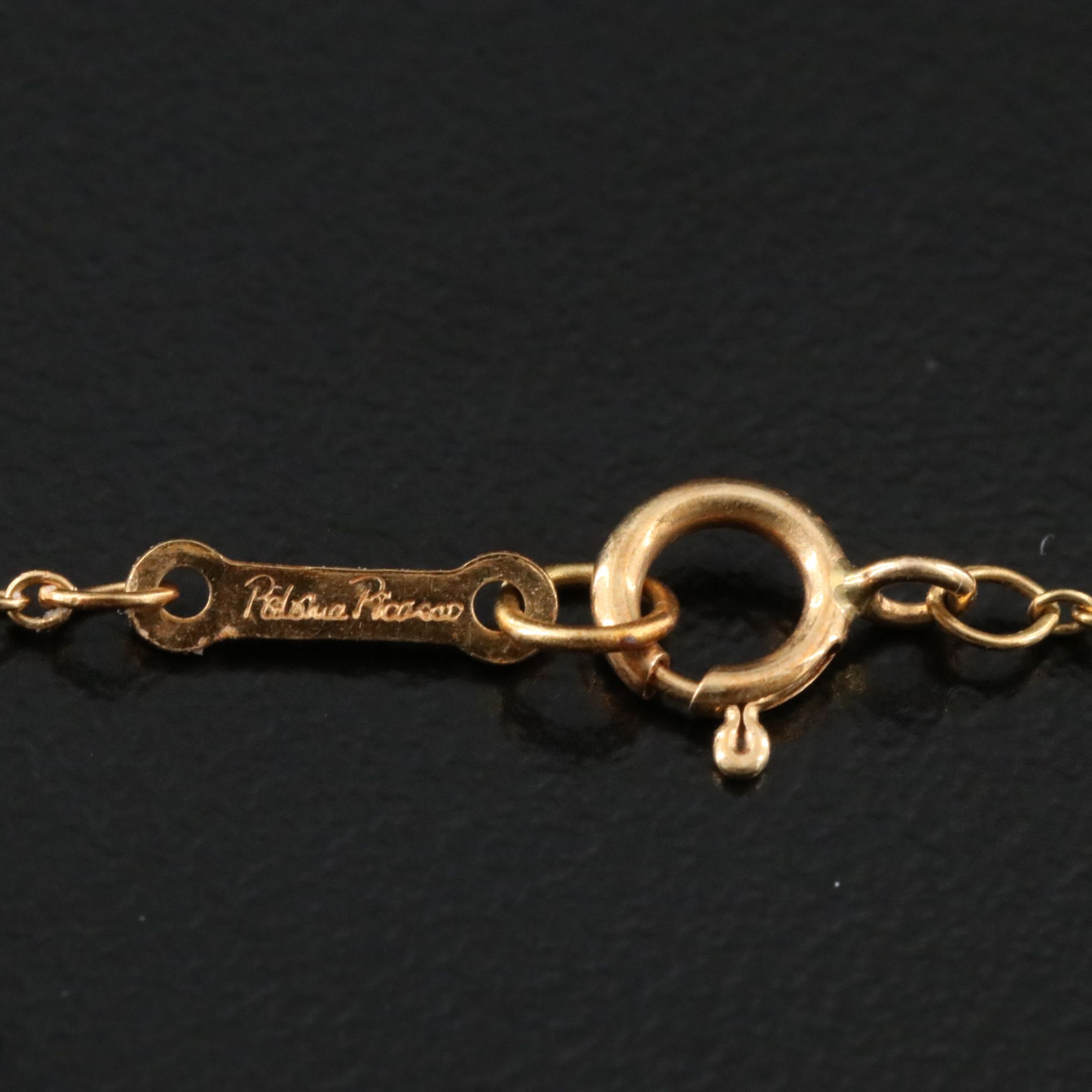 Paloma Picasso for Tiffany & Co. 18K Capricorn Zodiac Necklace