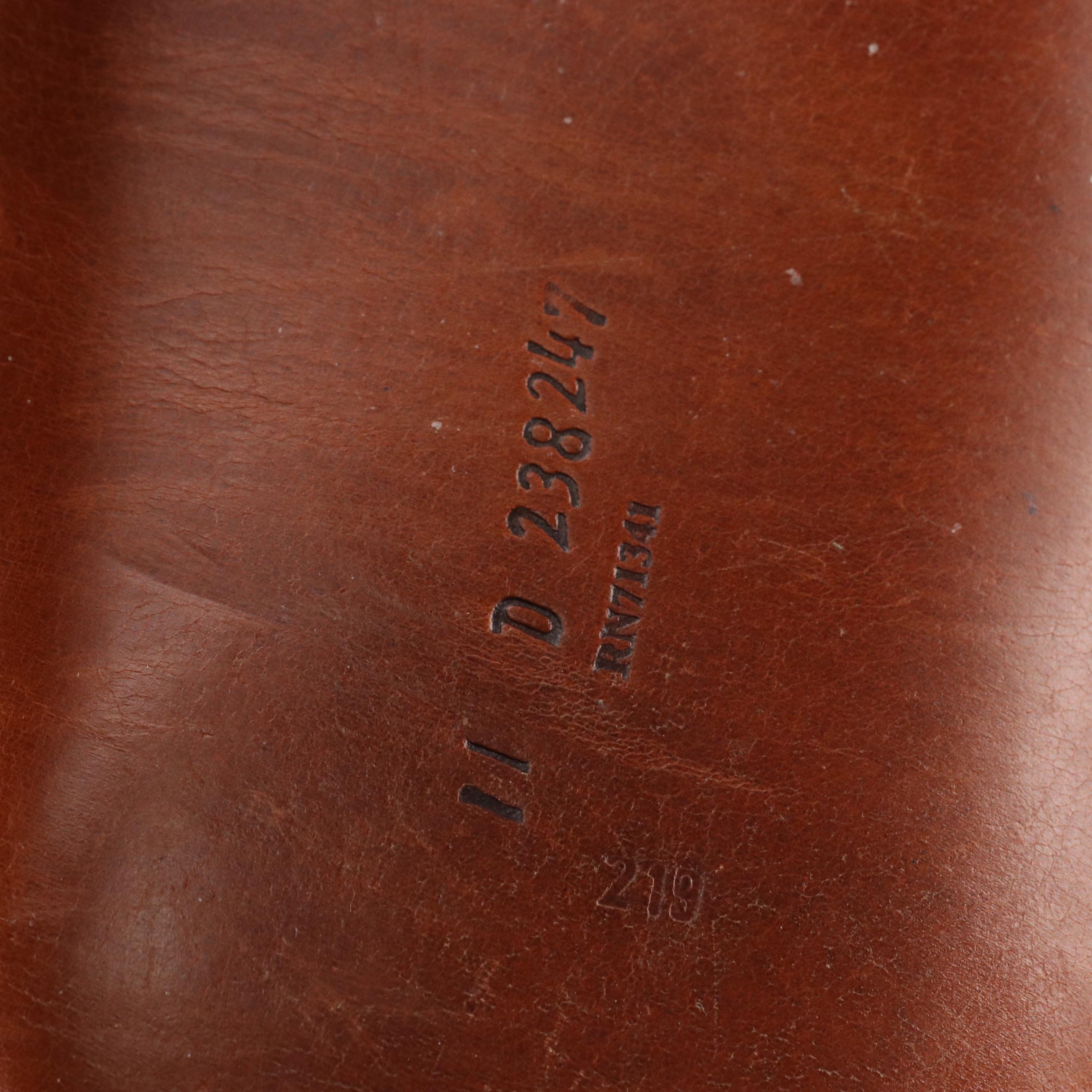 Men's L.L. Bean Leather and Crepe Sole Slippers with GoldToe Sport Socks