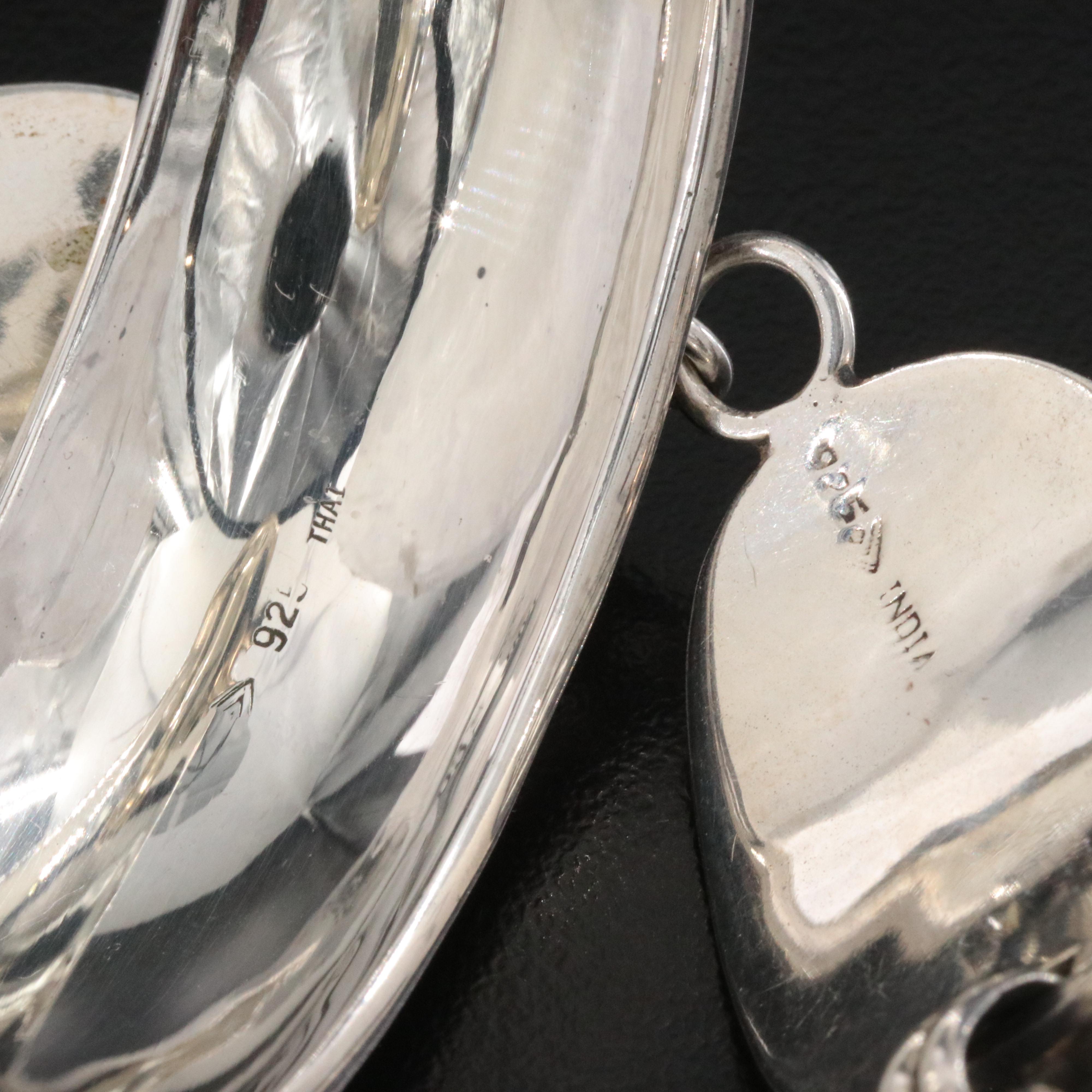 Silpada Sterling Cuffs and Link Bracelet