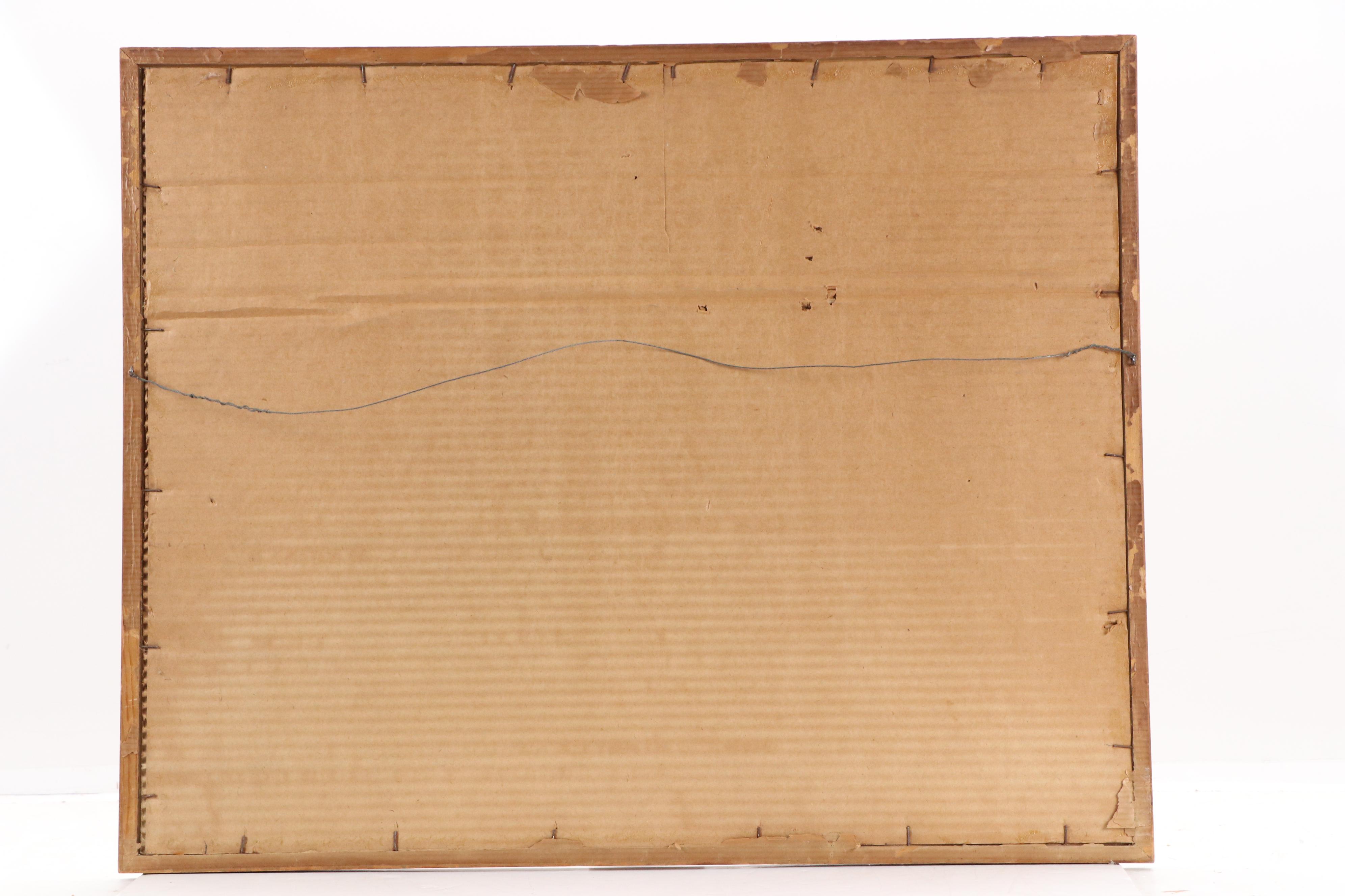 Offset Lithograph After James M. Sessions "Backwater," Mid to Late 20th Century