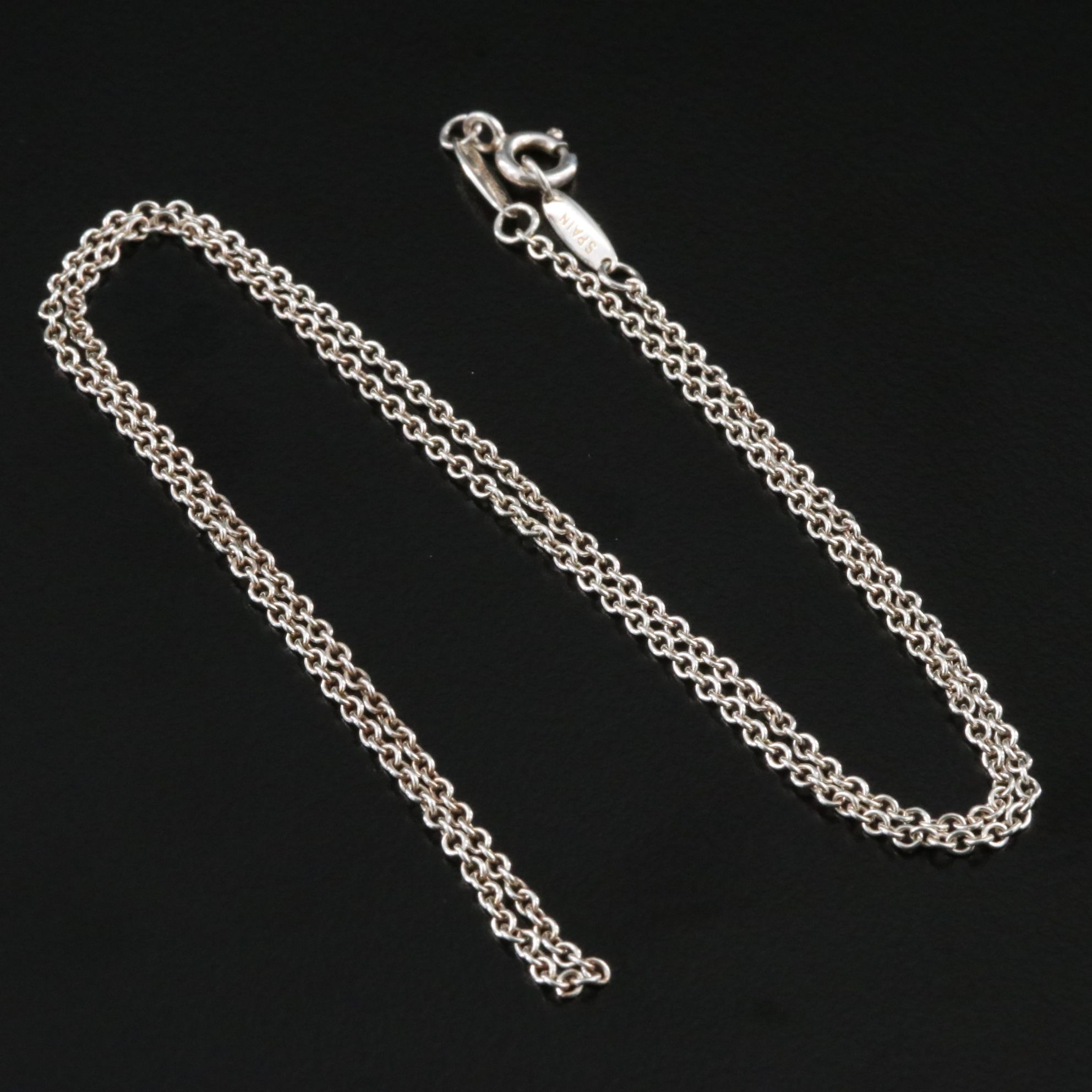 Elsa Peretti for Tiffany & Co. Sterling Rolo Chain Necklace