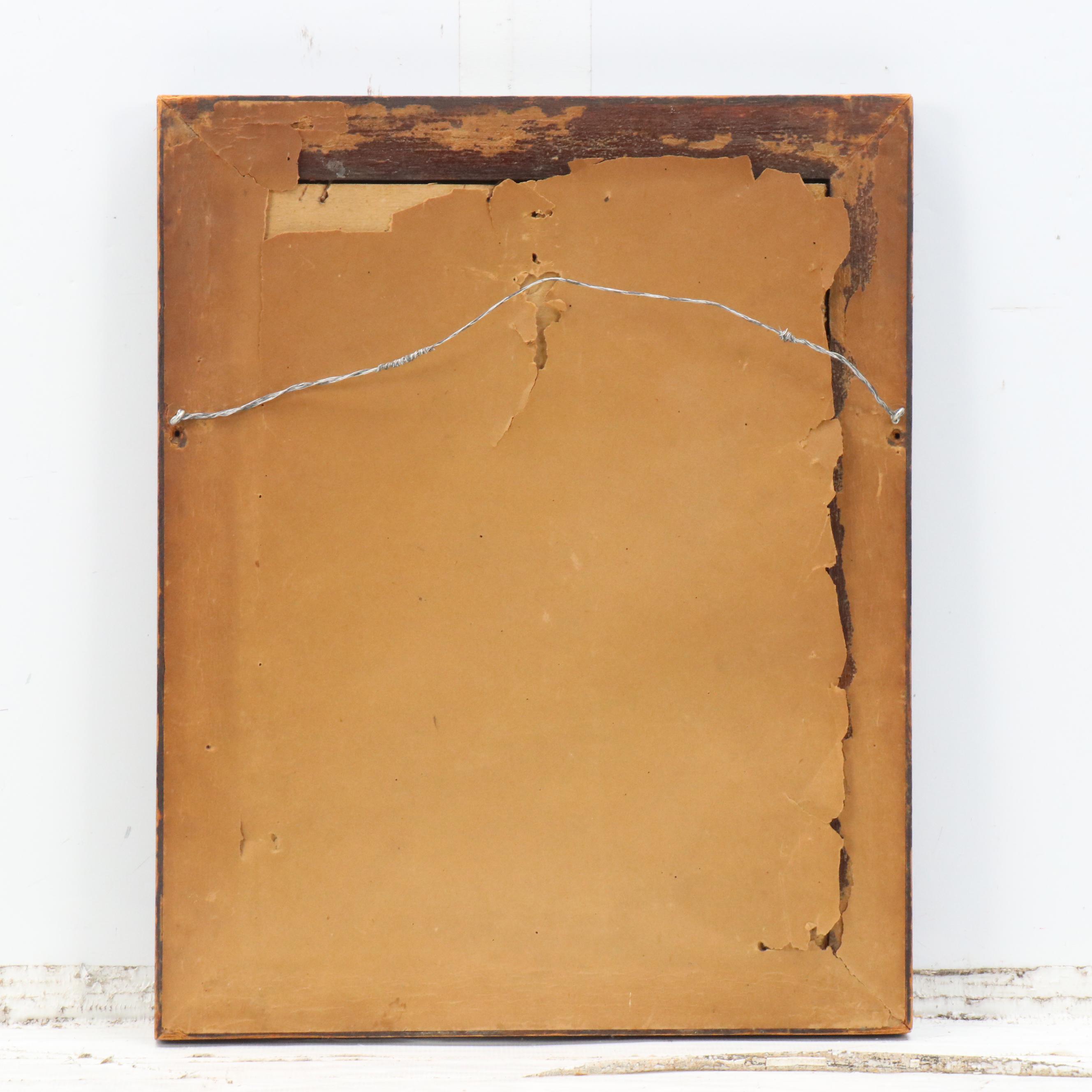 Reproduction Print After Giotto di Bondone "Paradise, Detail of Dante Alighieri"