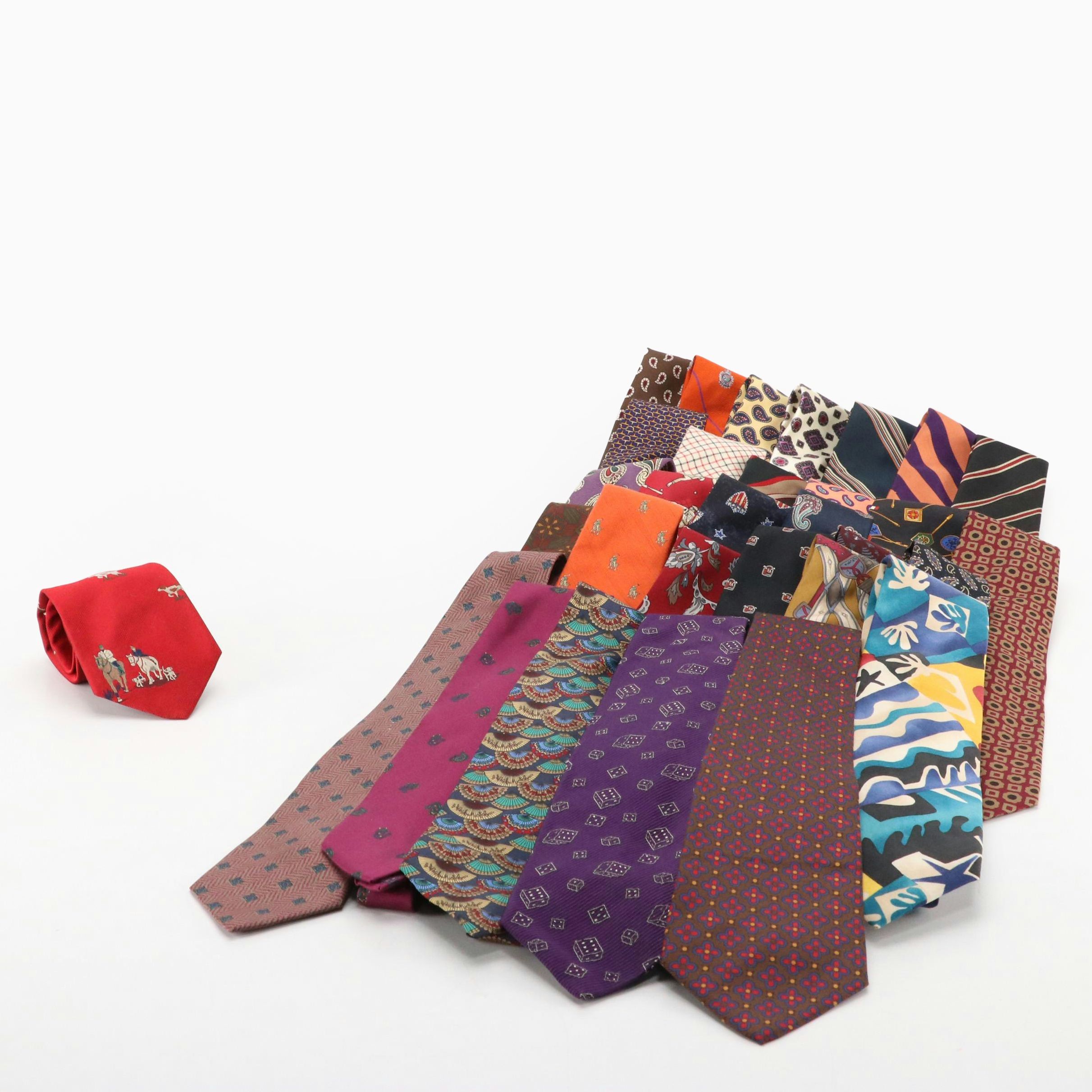 Polo Ralph Lauren, Countess Mara, Tommy Hilfiger, and Other Neckties