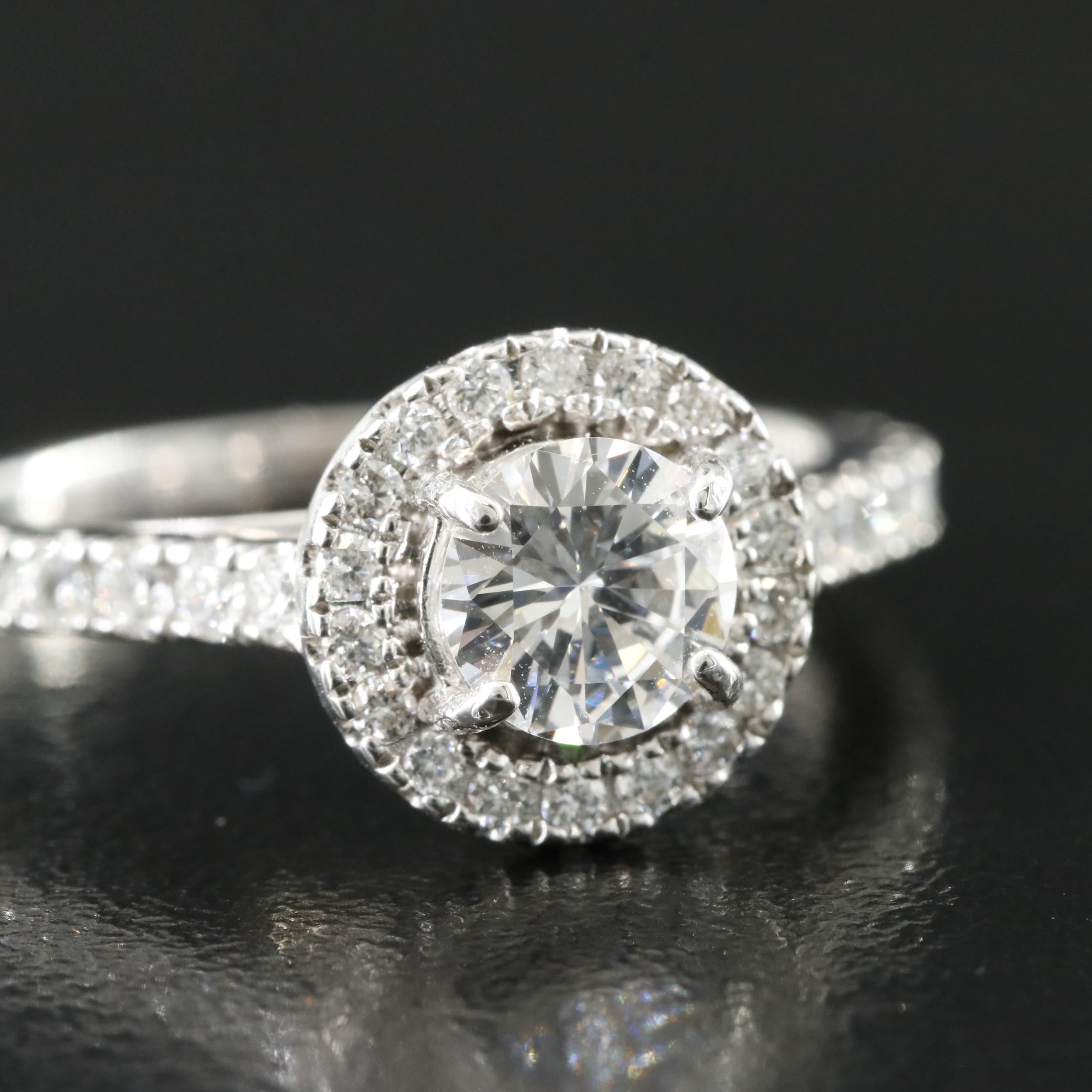 14K 1.13 CTW Diamond Ring