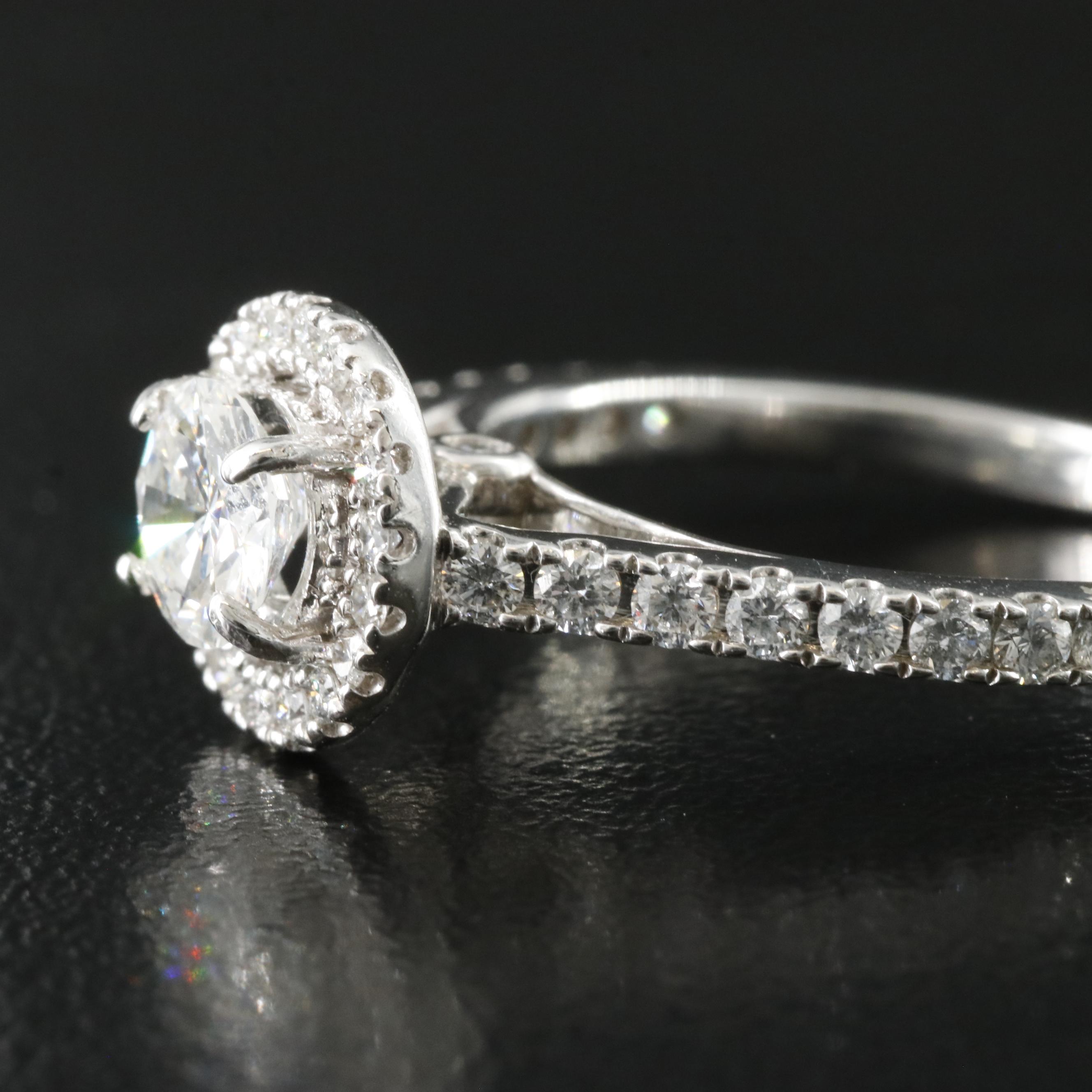 14K 1.13 CTW Diamond Ring