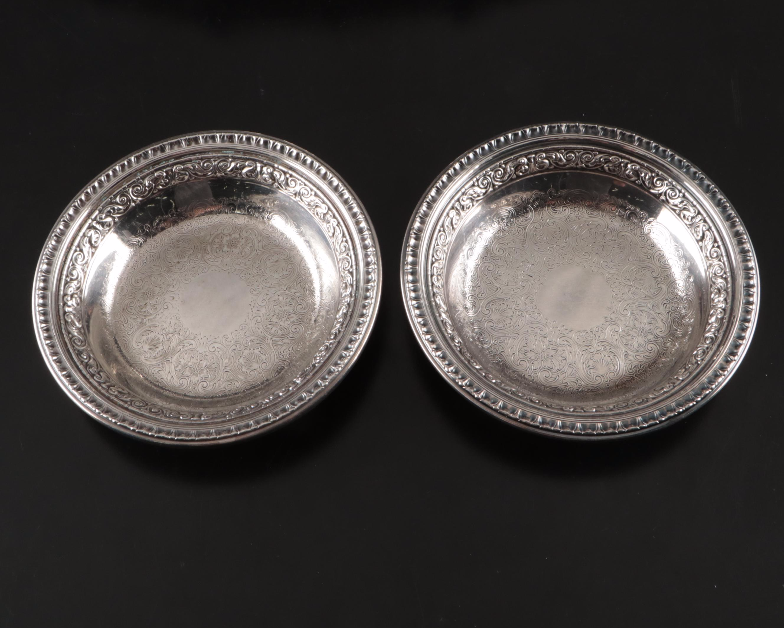 Reed & Barton, Rogers Bros. and Other Silver Plate Serving and Table Accessories