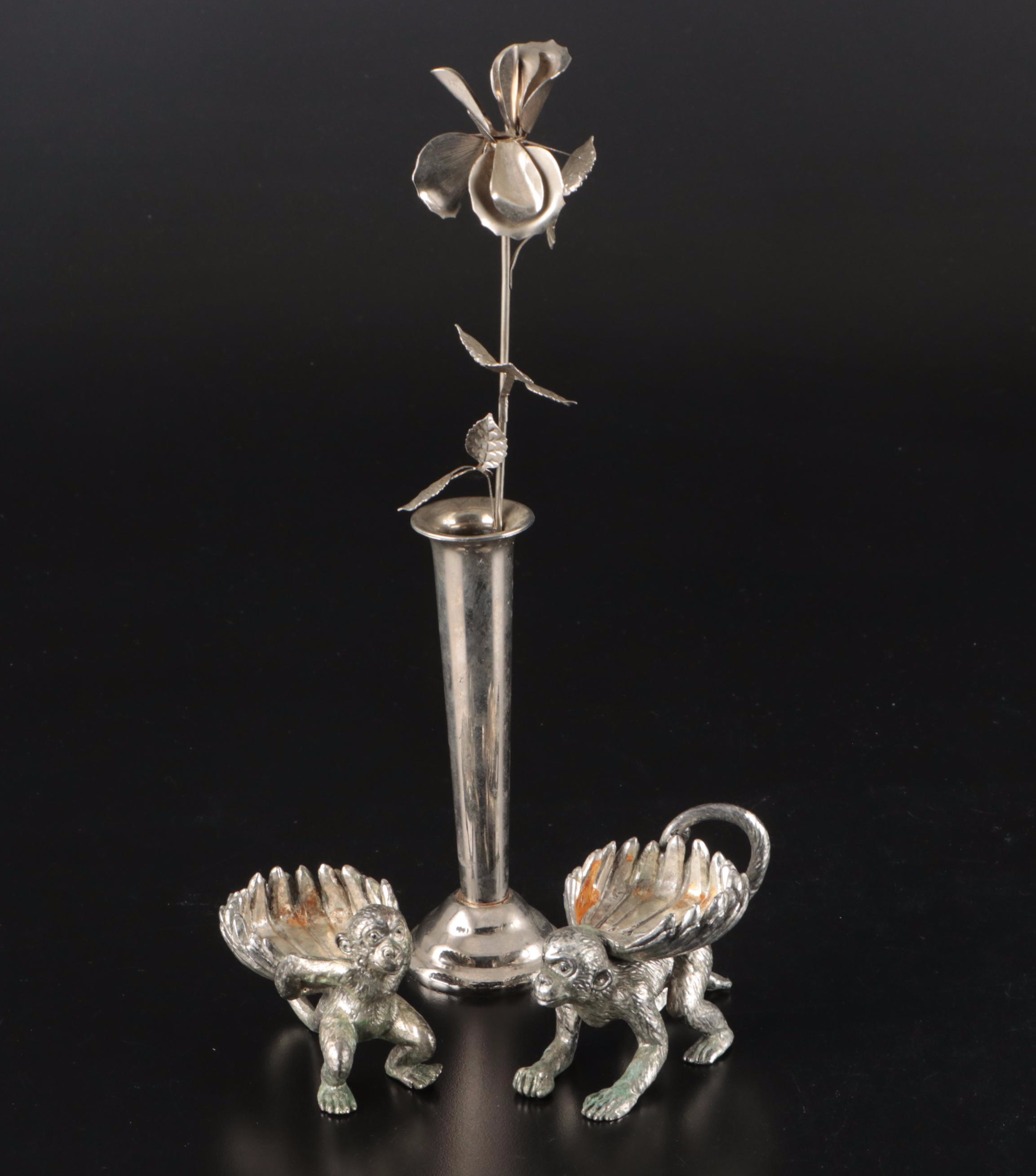 Reed & Barton, Rogers Bros. and Other Silver Plate Serving and Table Accessories