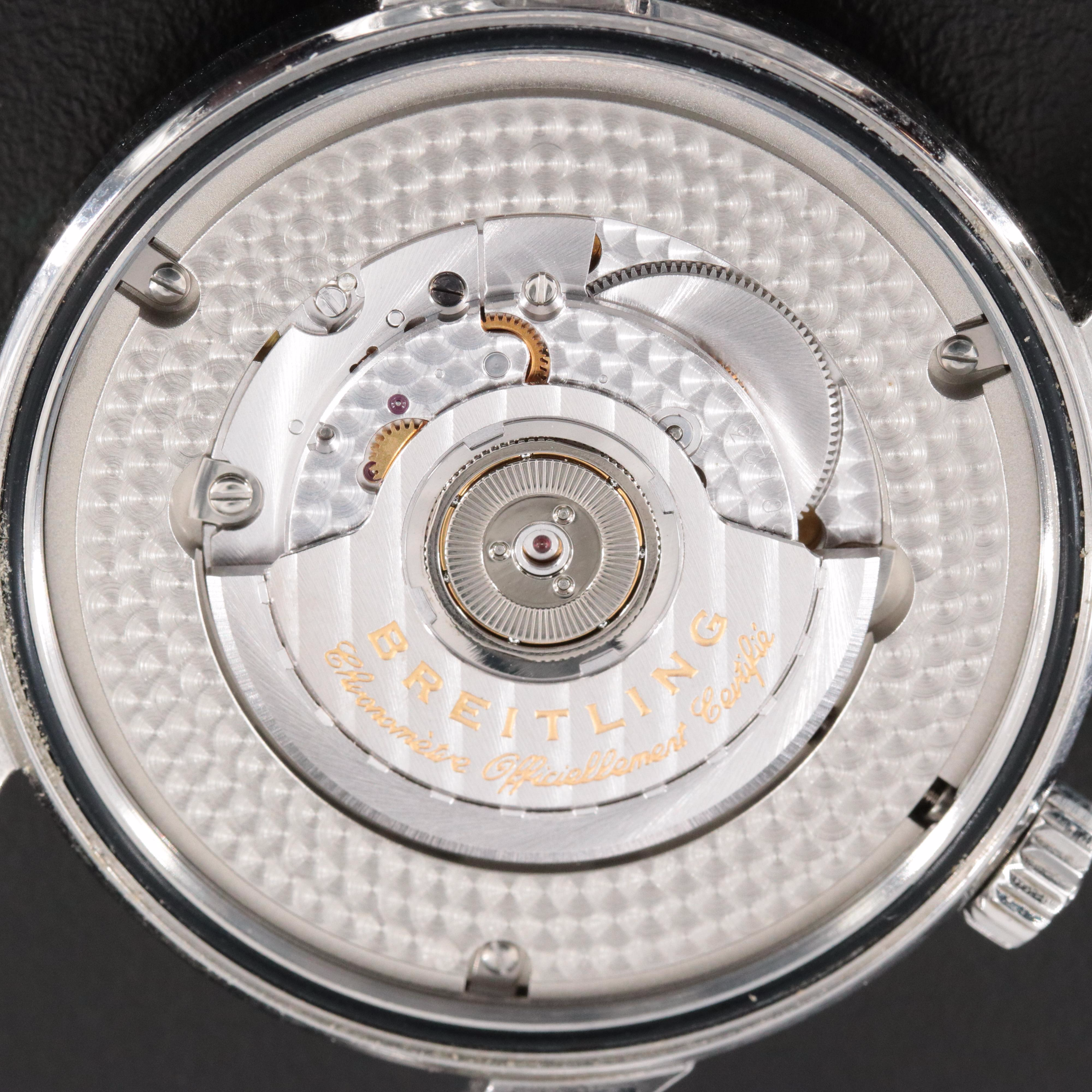 Breitling Transocean A10360 43mm Steel Watch