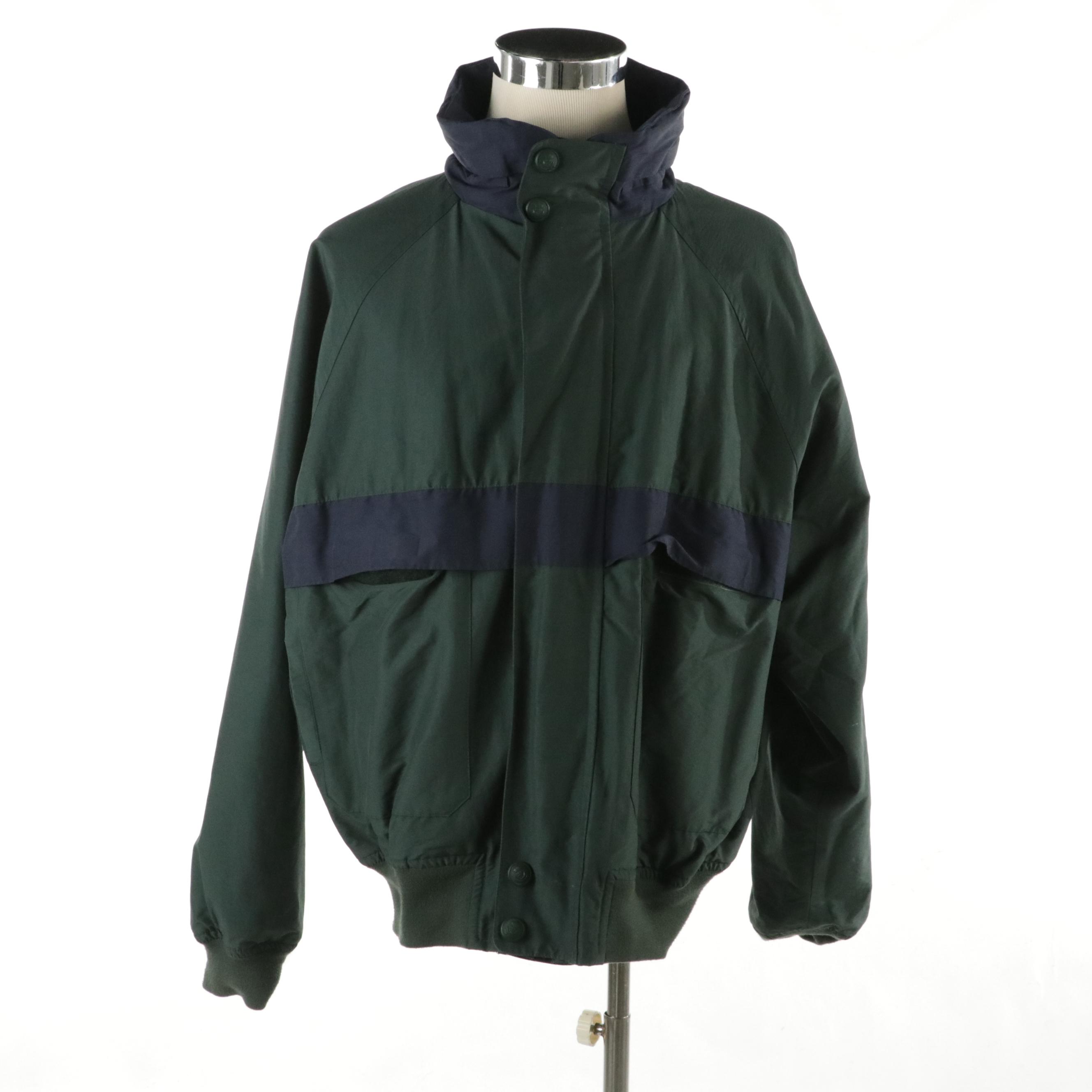 Men's Façonnable Zip Jacket and Nautica Reversible Packable Hood Zip Jacket