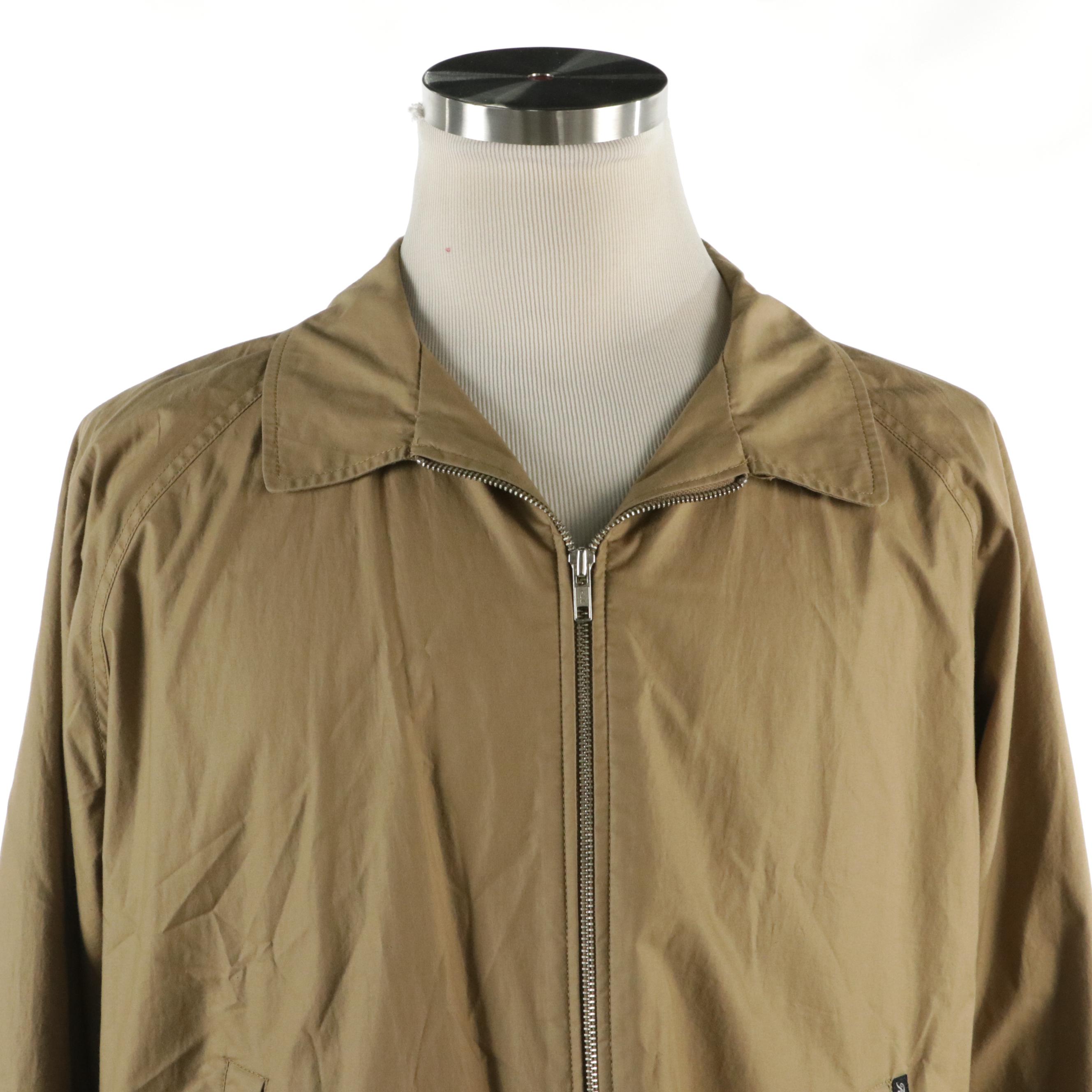 Men's Façonnable Zip Jacket and Nautica Reversible Packable Hood Zip Jacket