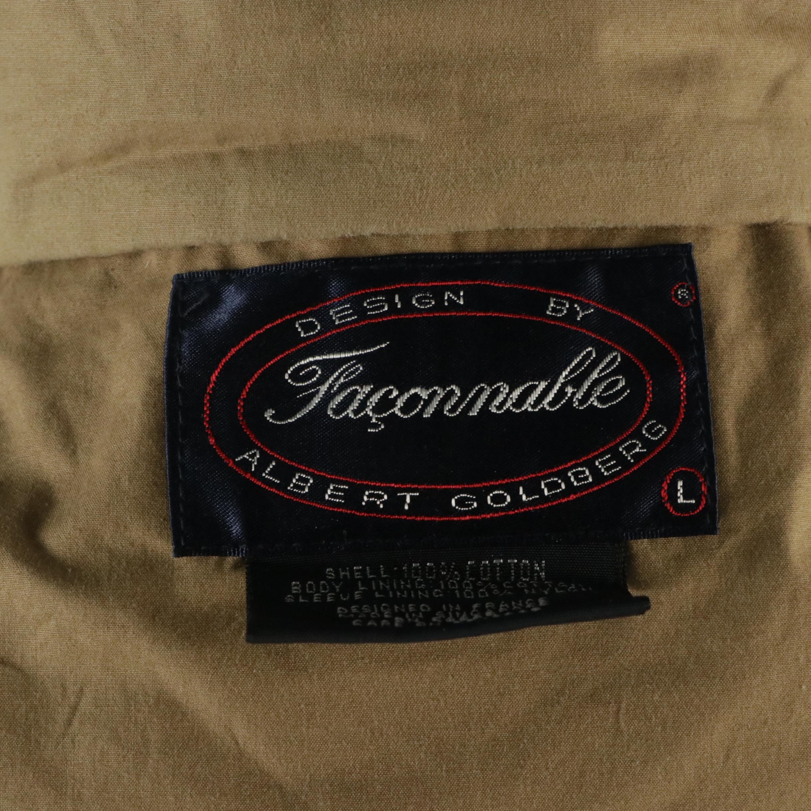 Men's Façonnable Zip Jacket and Nautica Reversible Packable Hood Zip Jacket