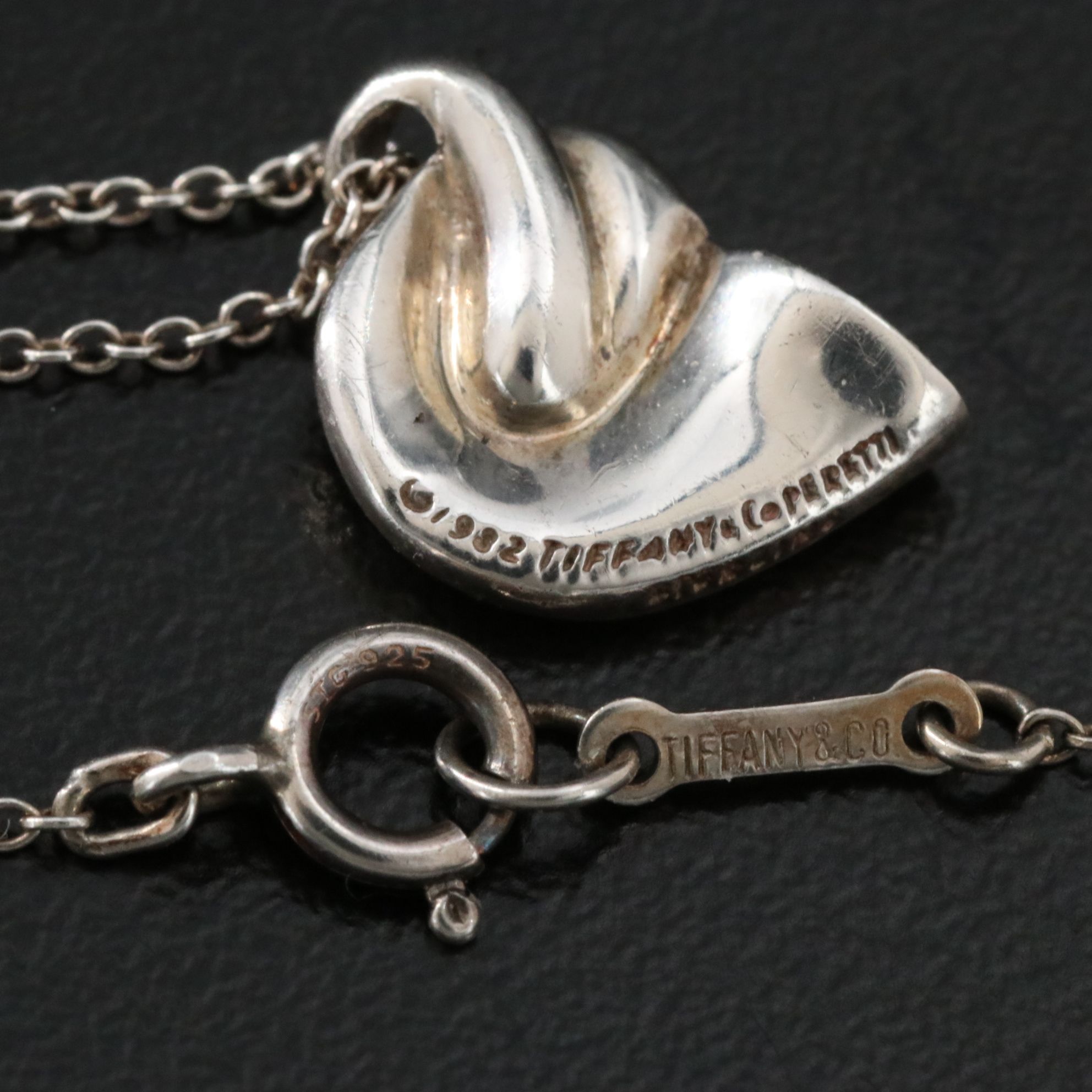 Elsa Peretti for Tiffany & Co. Sterling Horn Shell Necklace