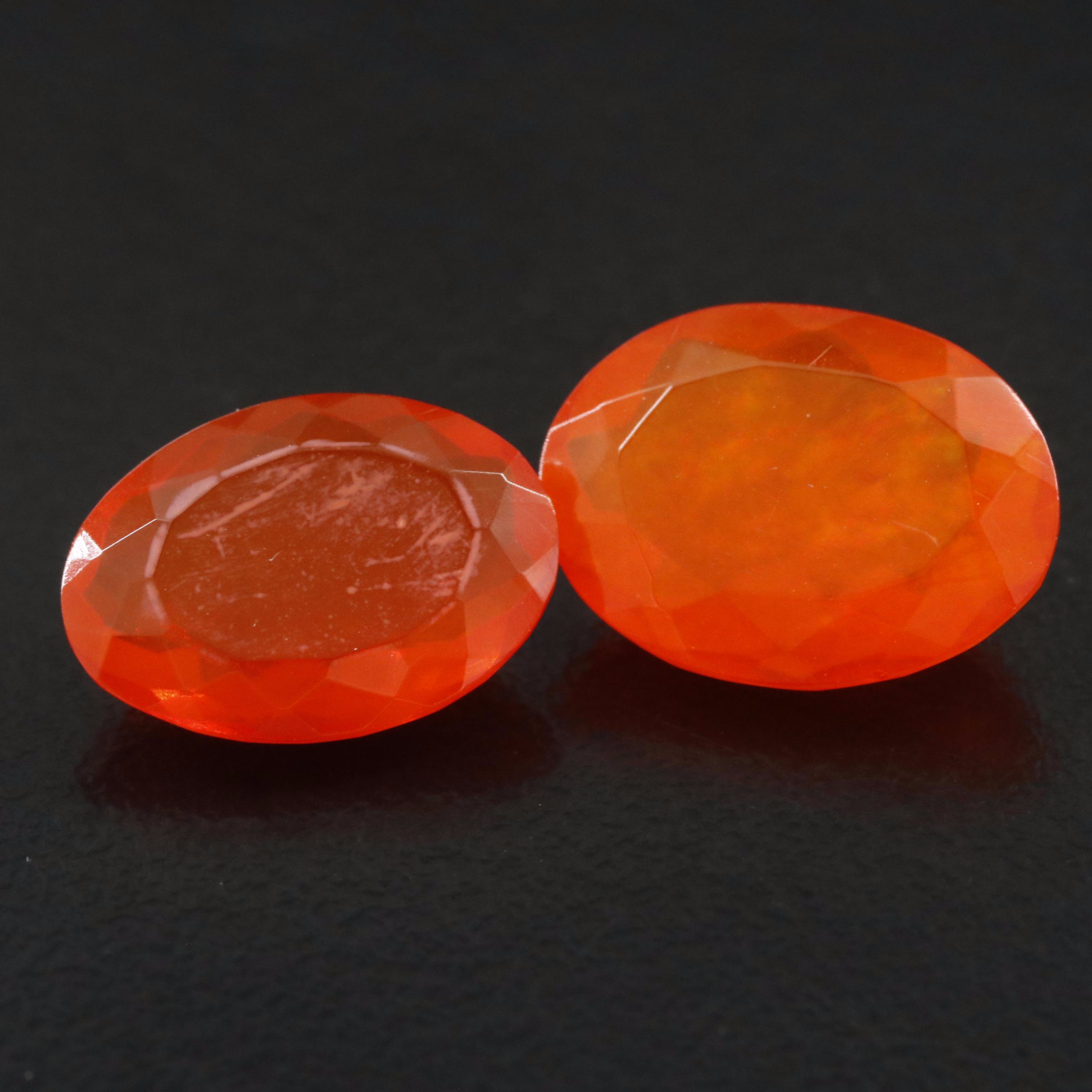 Loose 5.60 CTW Fire Opals