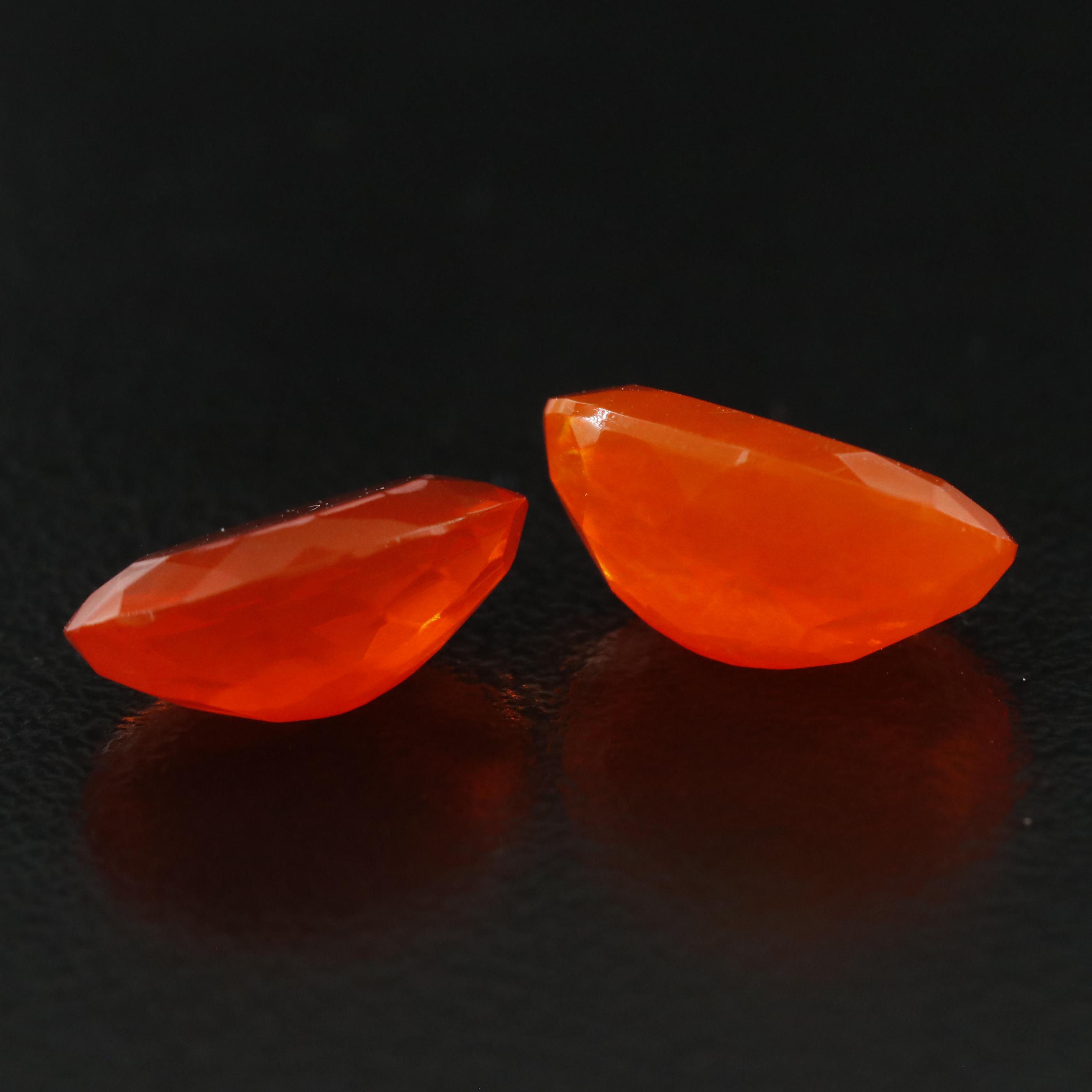 Loose 5.60 CTW Fire Opals